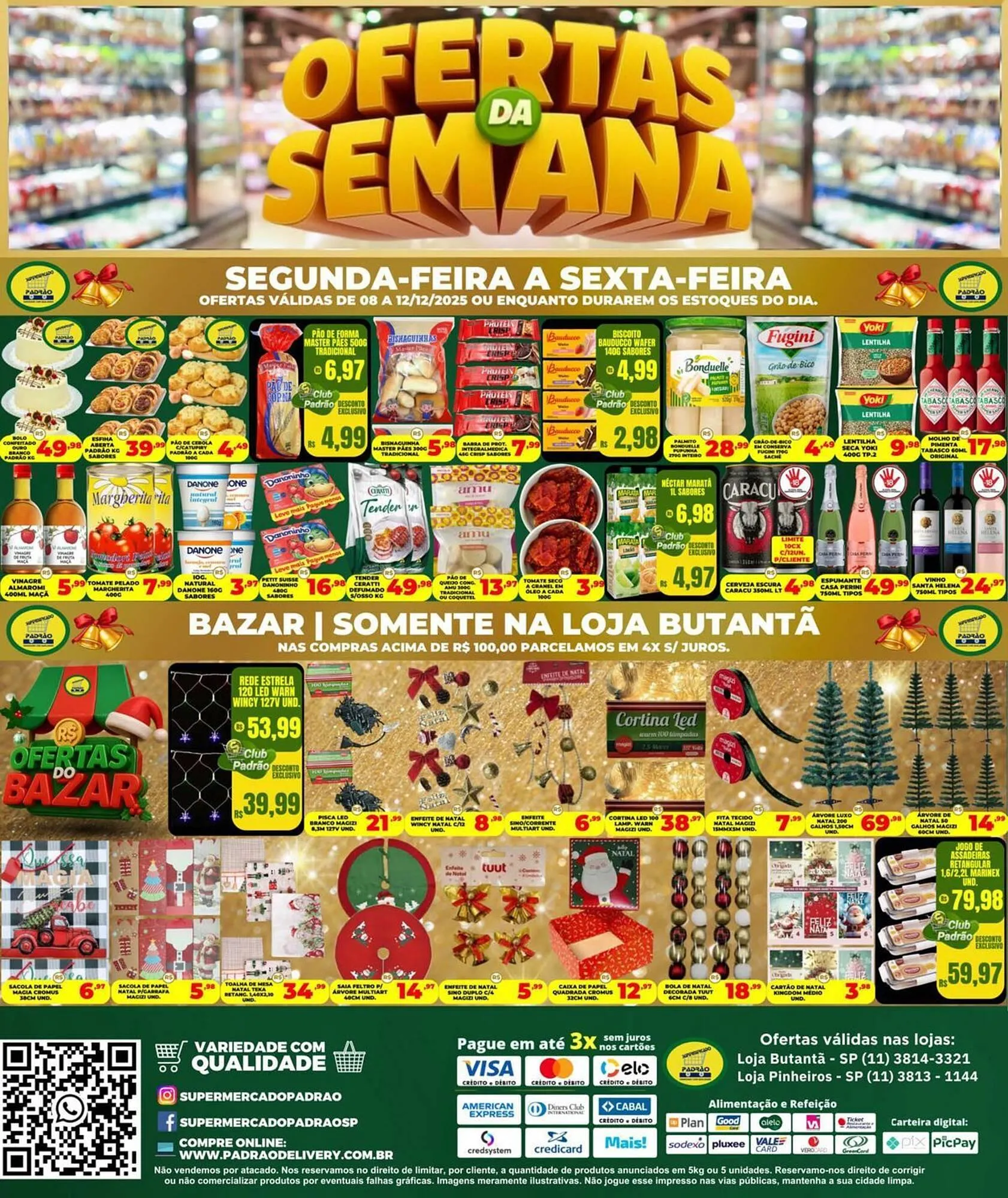 Encarte de Folheto Supermercado Padrão 12 de dezembro até 14 de dezembro 2025 - Pagina 2