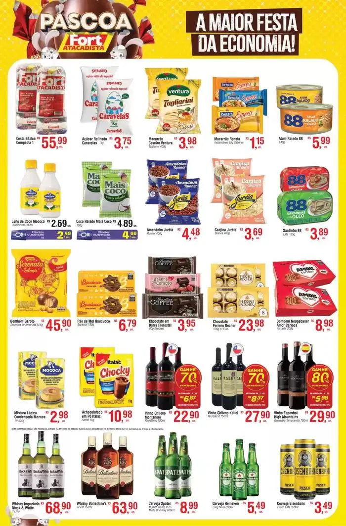 Encarte de SC FORT Tabloide 3ed 14 a 17 04 25 Indaial Jaragua 14 de abril até 17 de abril 2025 - Pagina 2