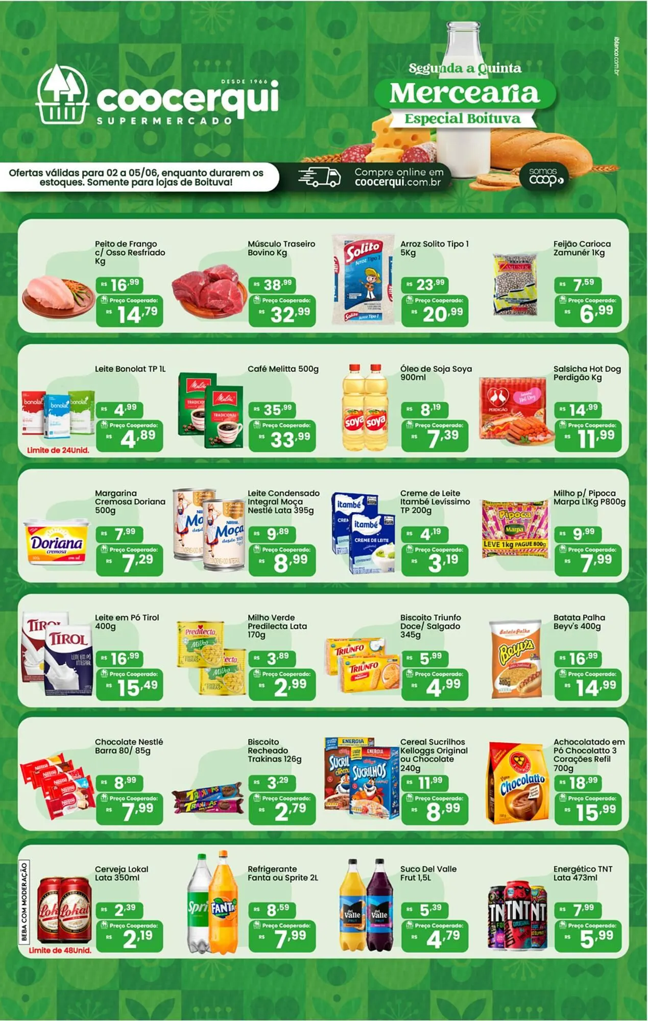 Encarte de Catálogo Coocerqui 2 de junho até 5 de junho 2025 - Pagina 1