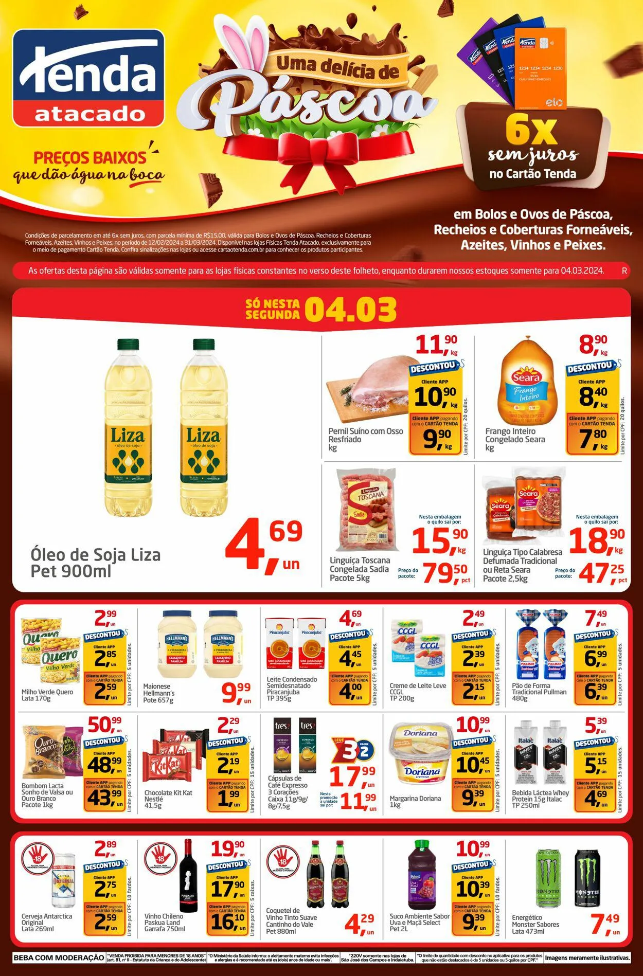 Encarte de Tenda Atacado - Piracicaba 4 de março até 4 de março 2024 - Pagina 1