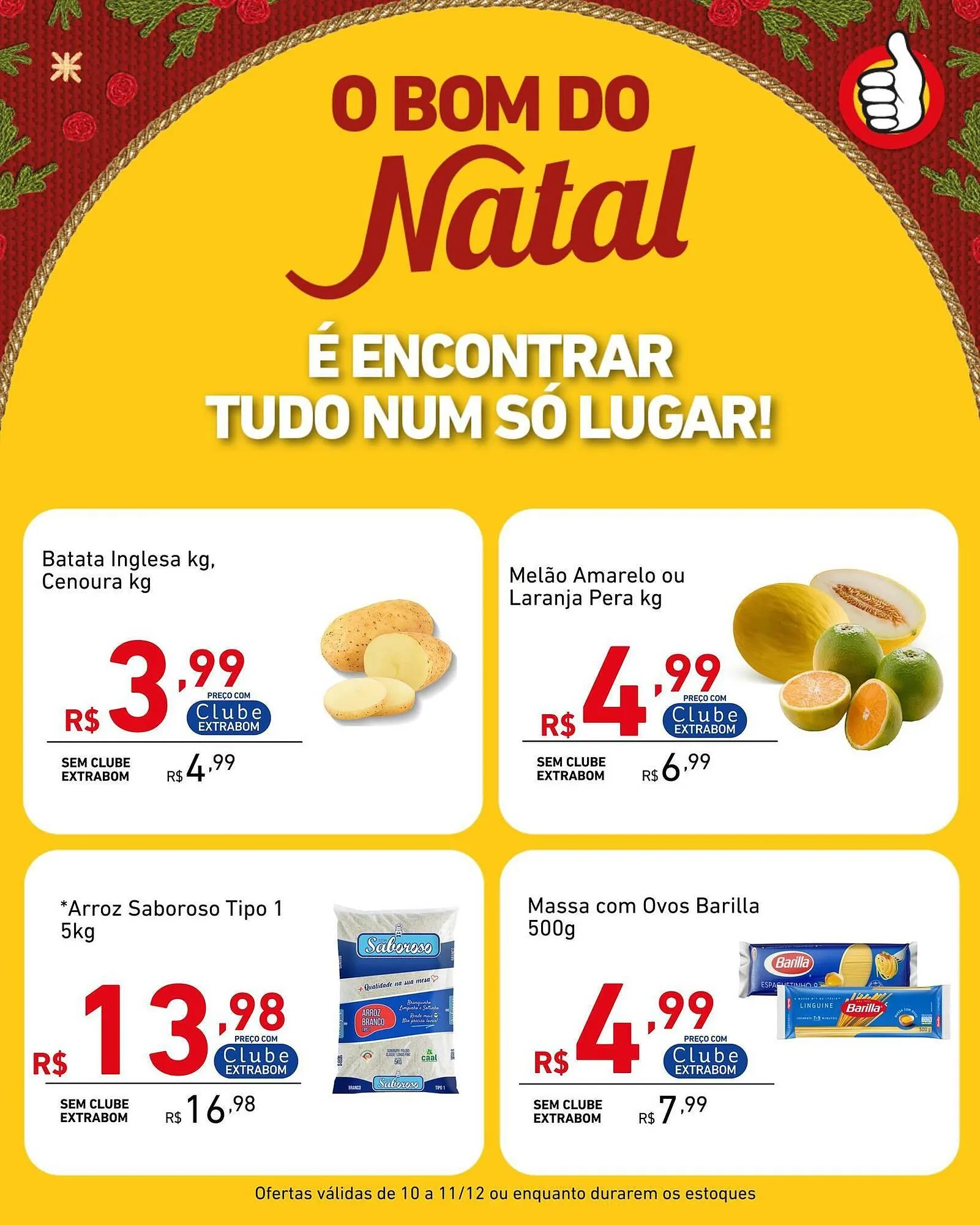 Encarte de Catálogo Extrabom Supermercados 10 de dezembro até 11 de dezembro 2025 - Pagina 2