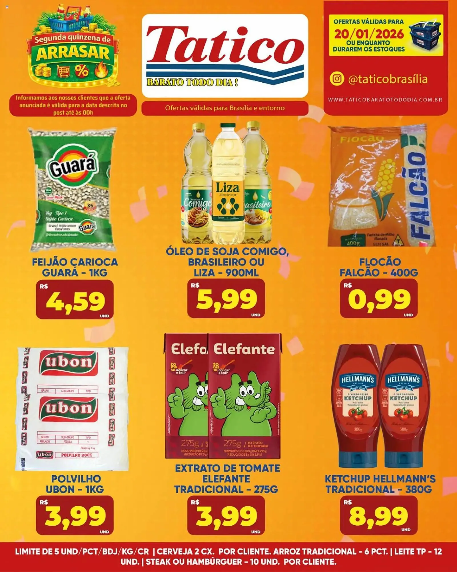 Encarte de Tabloide Tatico 20 de janeiro até 20 de janeiro 2026 - Pagina 2