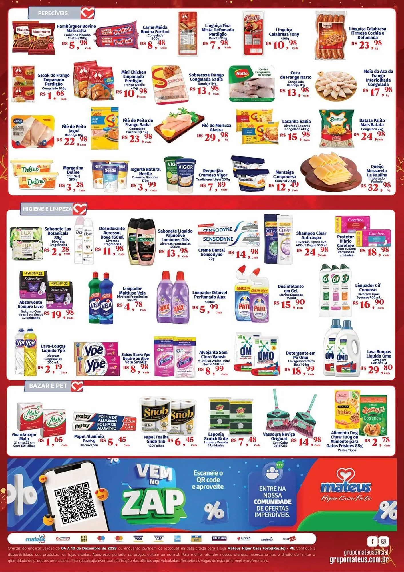 Encarte de Catálogo Supermercados Mateus 4 de dezembro até 10 de dezembro 2025 - Pagina 2