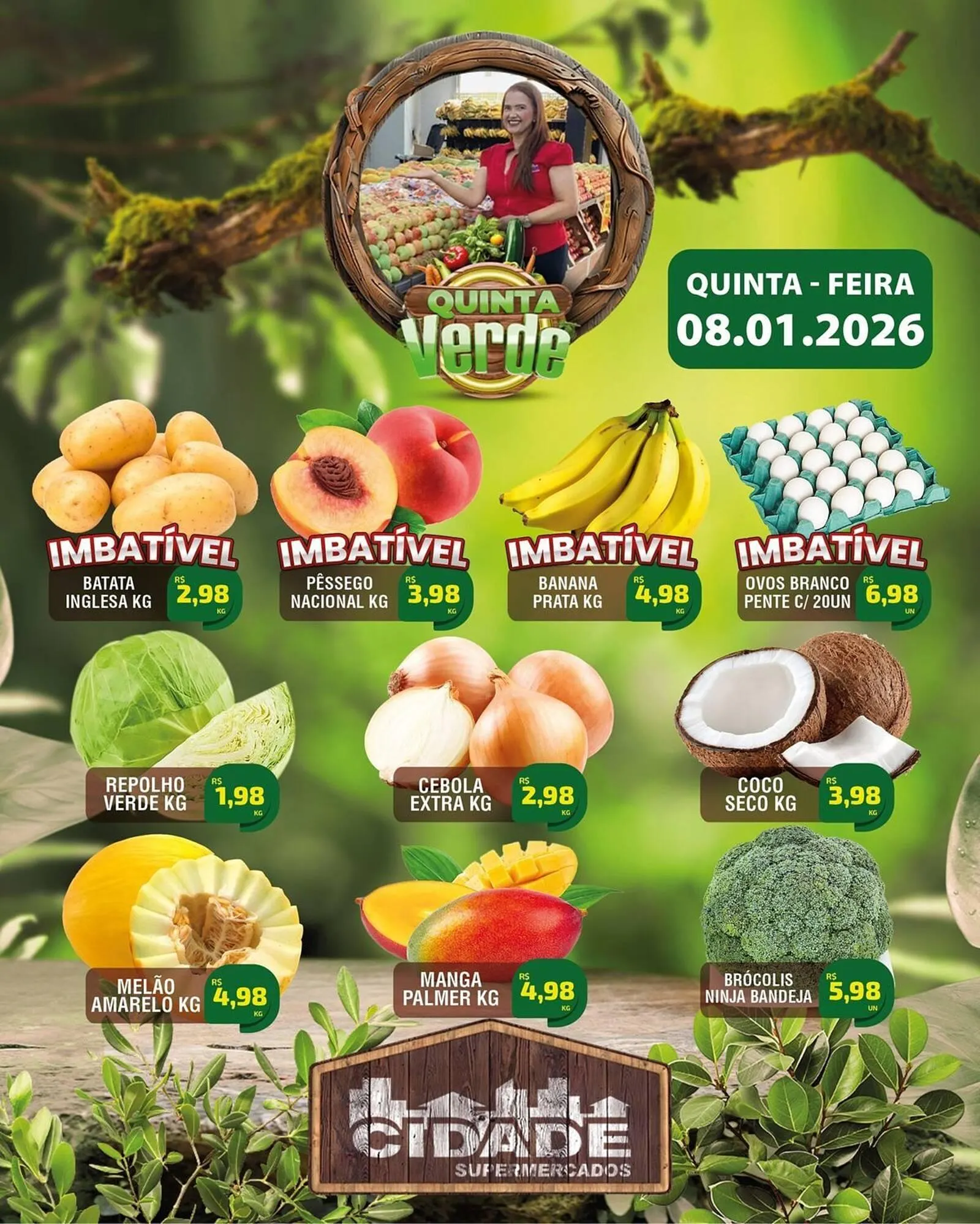 Encarte de Catálogo Cidade Supermercados 8 de janeiro até 8 de janeiro 2026 - Pagina 2