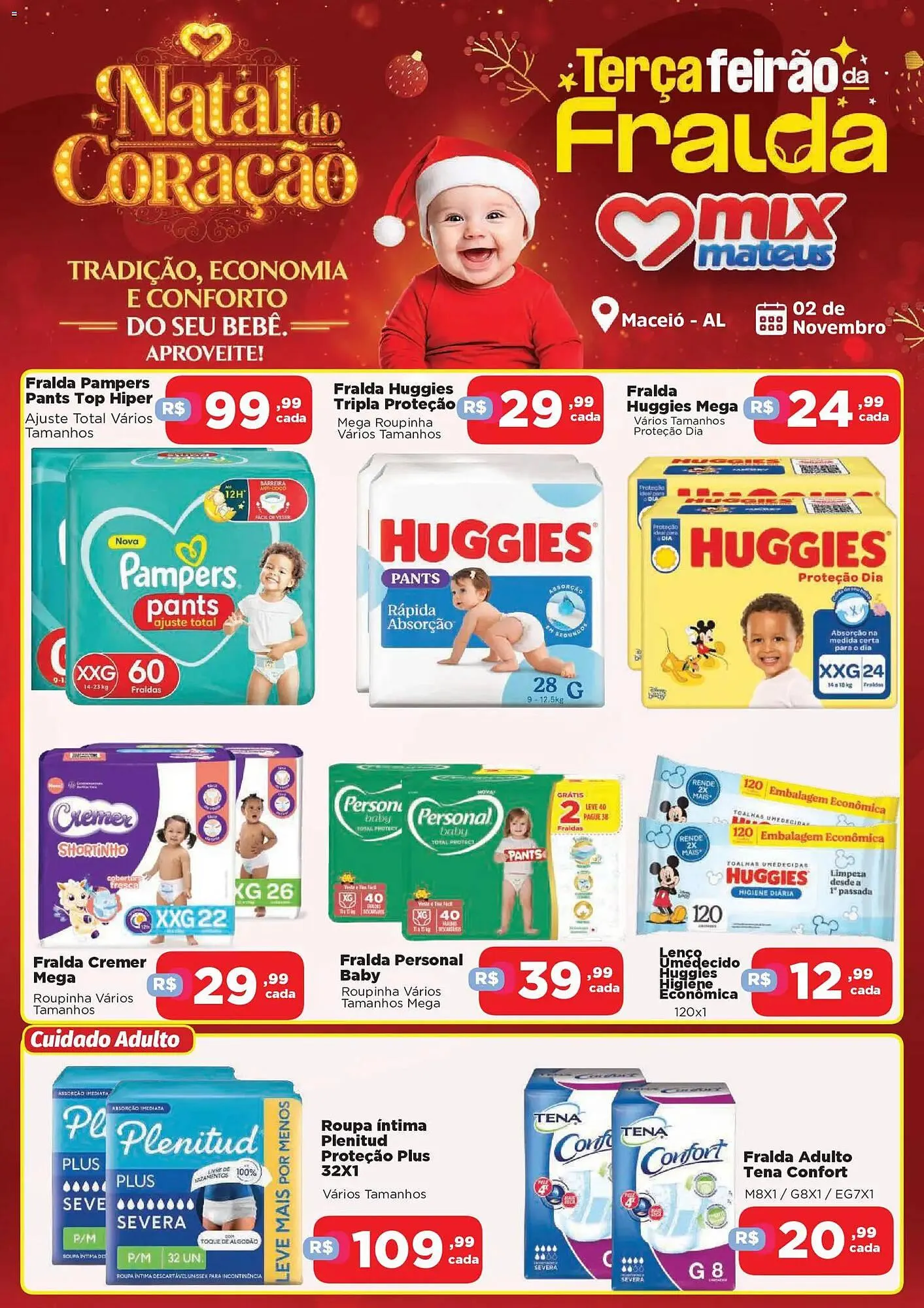 Encarte de Catálogo Supermercados Mateus 2 de dezembro até 2 de dezembro 2025 - Pagina 1