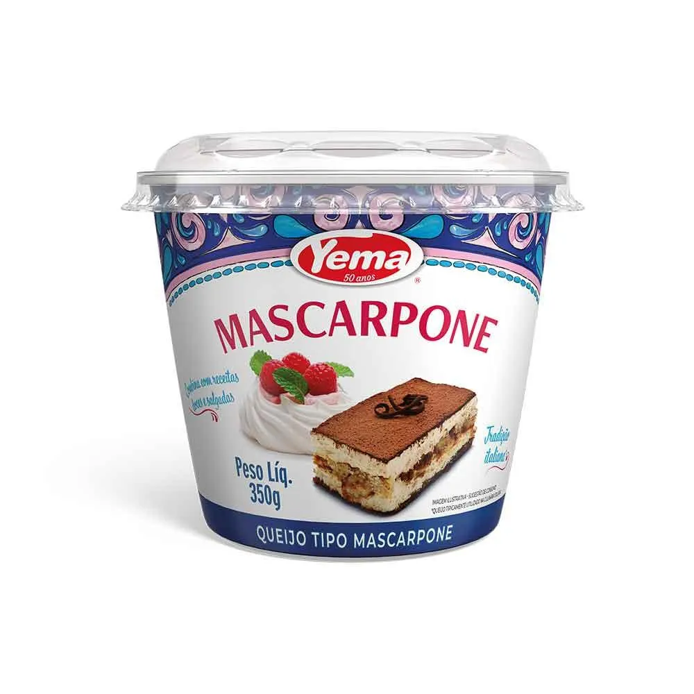 Queijo Mascarpone Yema 350g