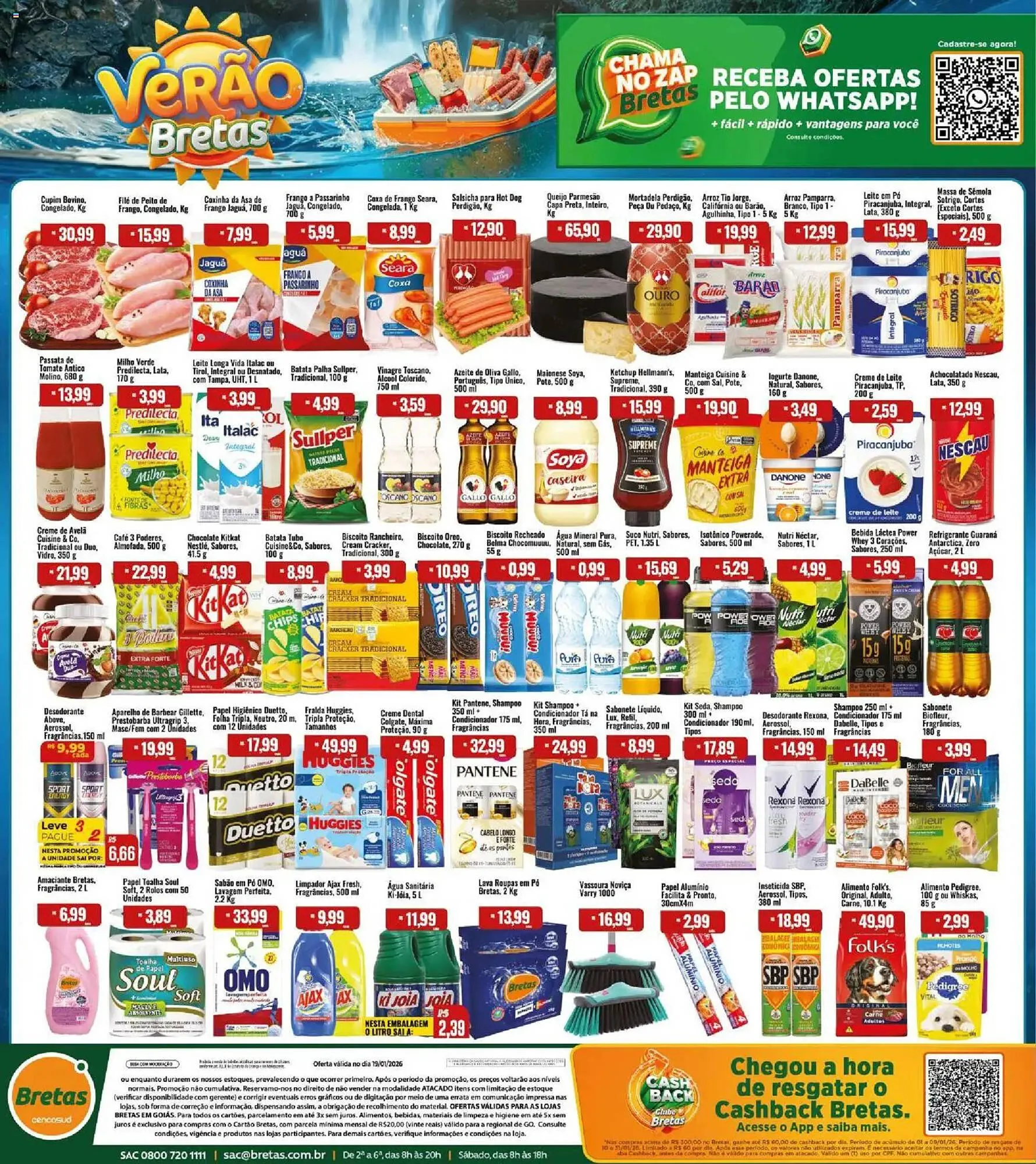 Encarte de Catálogo Supermercados Bretas 19 de janeiro até 19 de janeiro 2026 - Pagina 1