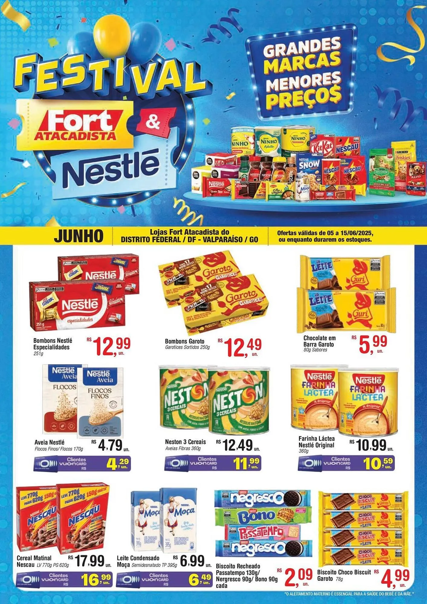 Encarte de Catálogo Fort Atacadista 5 de junho até 15 de junho 2025 - Pagina 1