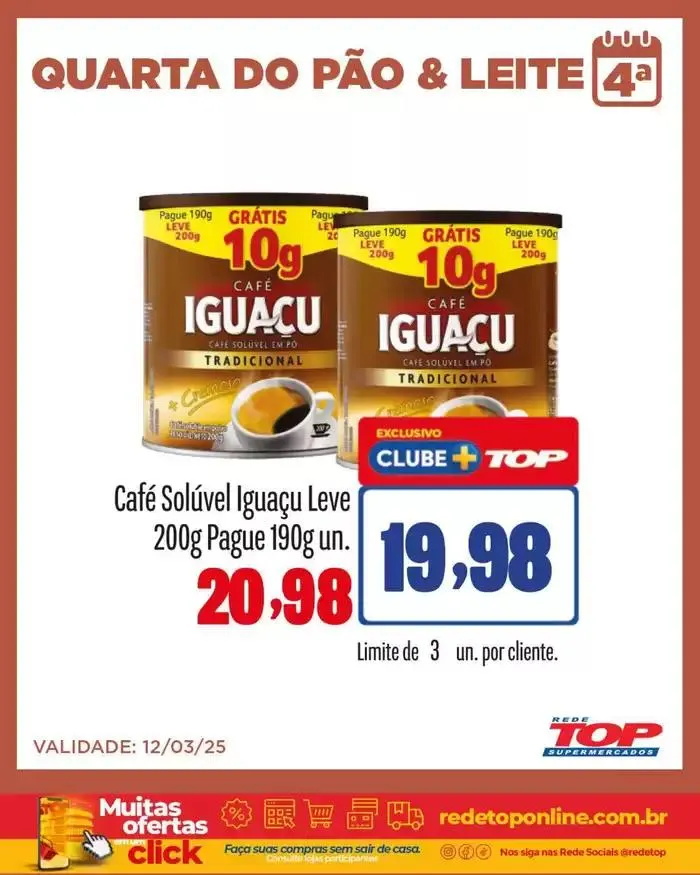 Encarte de Encarte Rede Top 13 de março até 25 de março 2025 - Pagina 5