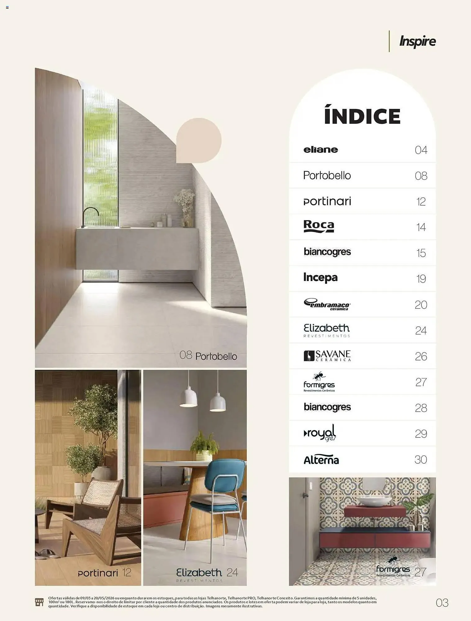 Encarte de Catálogo Telhanorte 9 de março até 21 de maio 2026 - Pagina 3