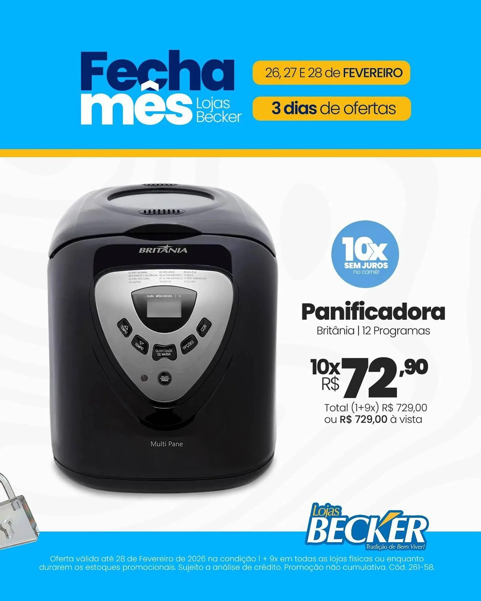 Encarte de Folheto Lojas Becker 26 de fevereiro até 28 de fevereiro 2026 - Pagina 3