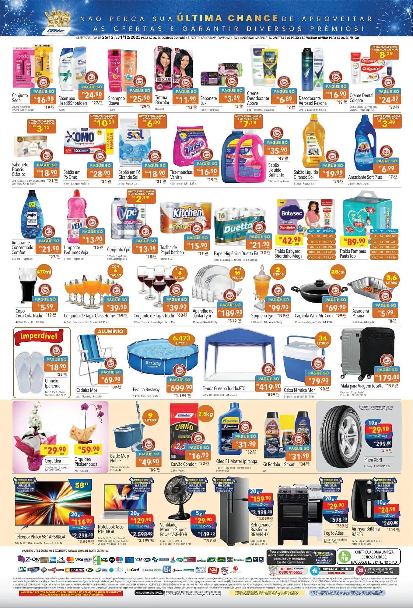 Encarte de Catálogo Supermercados Condor 26 de dezembro até 31 de dezembro 2025 - Pagina 4