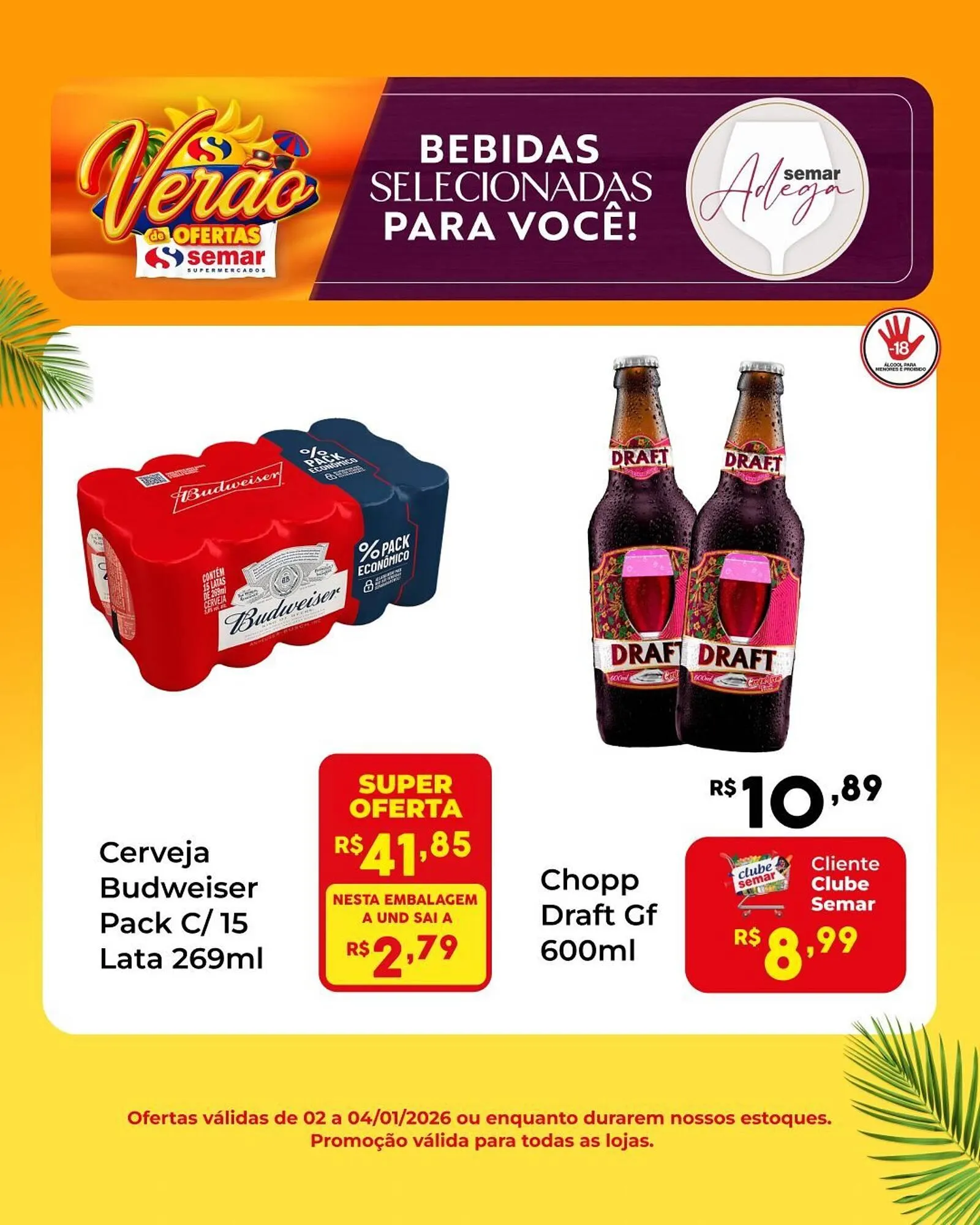 Encarte de Folheto Semar Supermercado 2 de janeiro até 4 de janeiro 2026 - Pagina 5