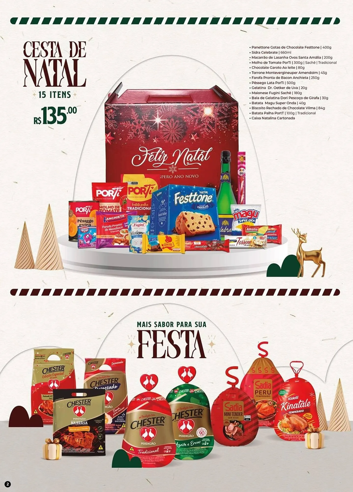 Encarte de Catálogo Big Mais Supermercados 10 de dezembro até 6 de janeiro 2026 - Pagina 2