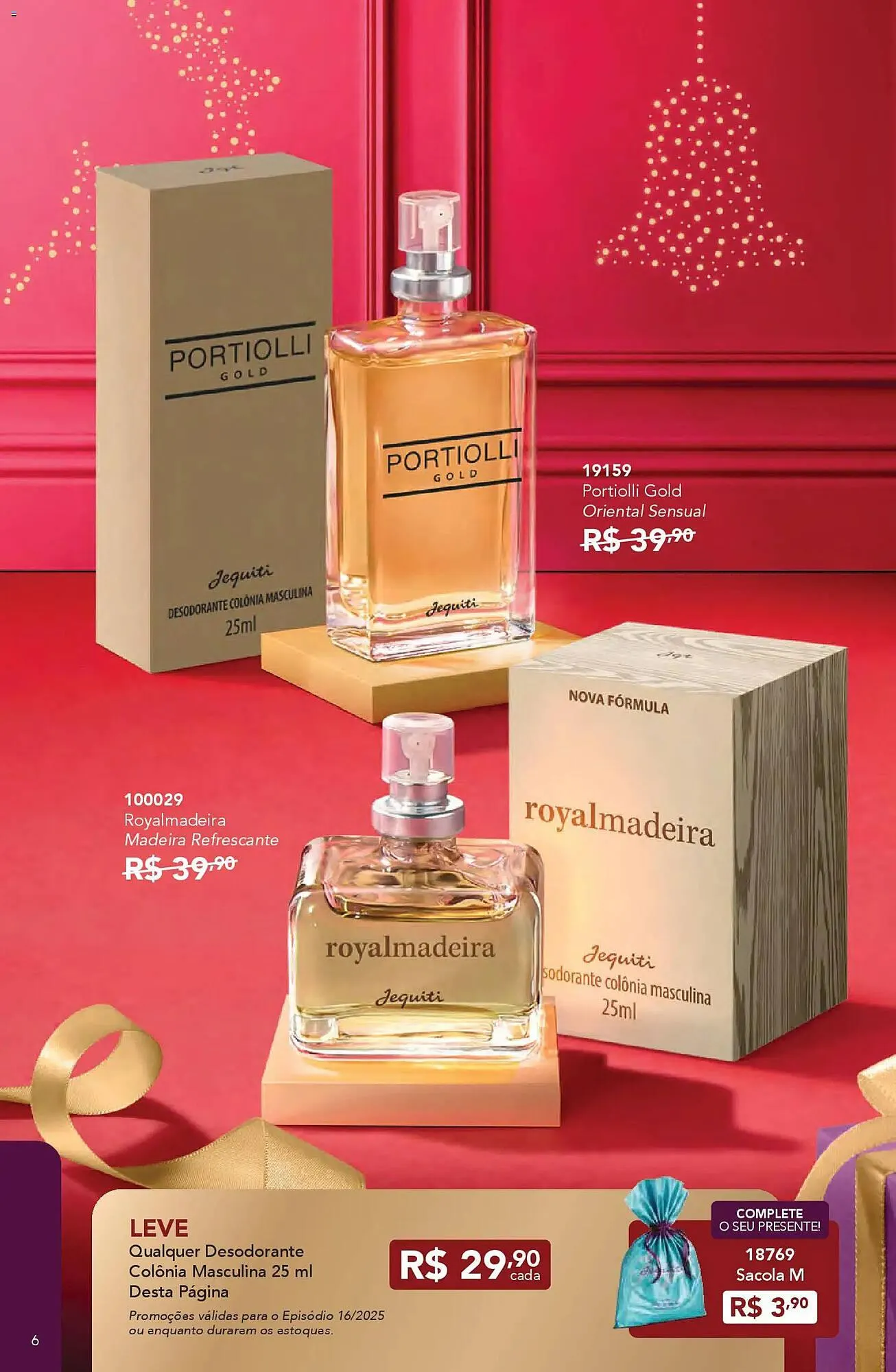 Encarte de Catálogo Jequiti 11 de novembro até 9 de dezembro 2025 - Pagina 6