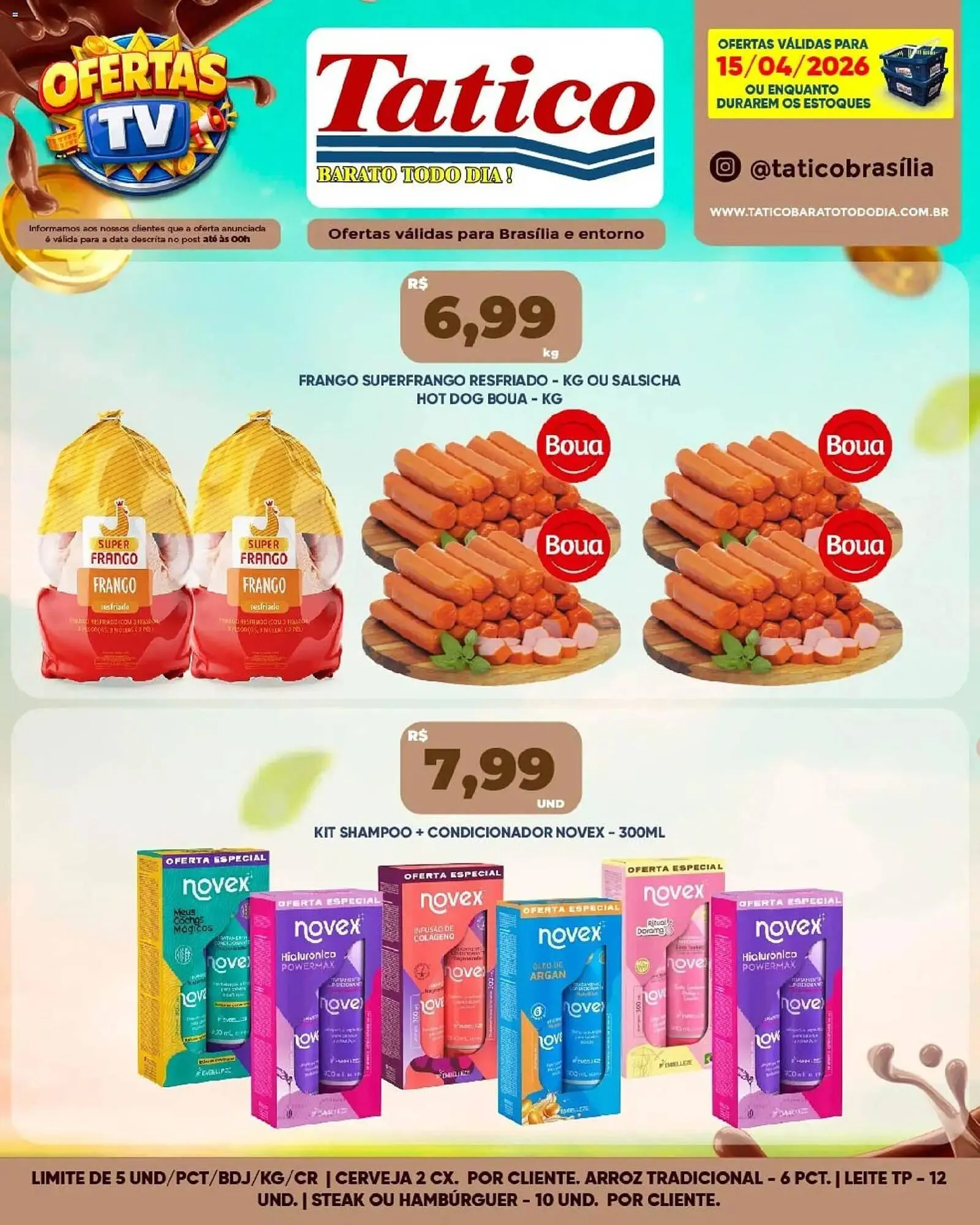 Encarte de Tabloide Tatico 16 de abril até 19 de abril 2026 - Pagina 34