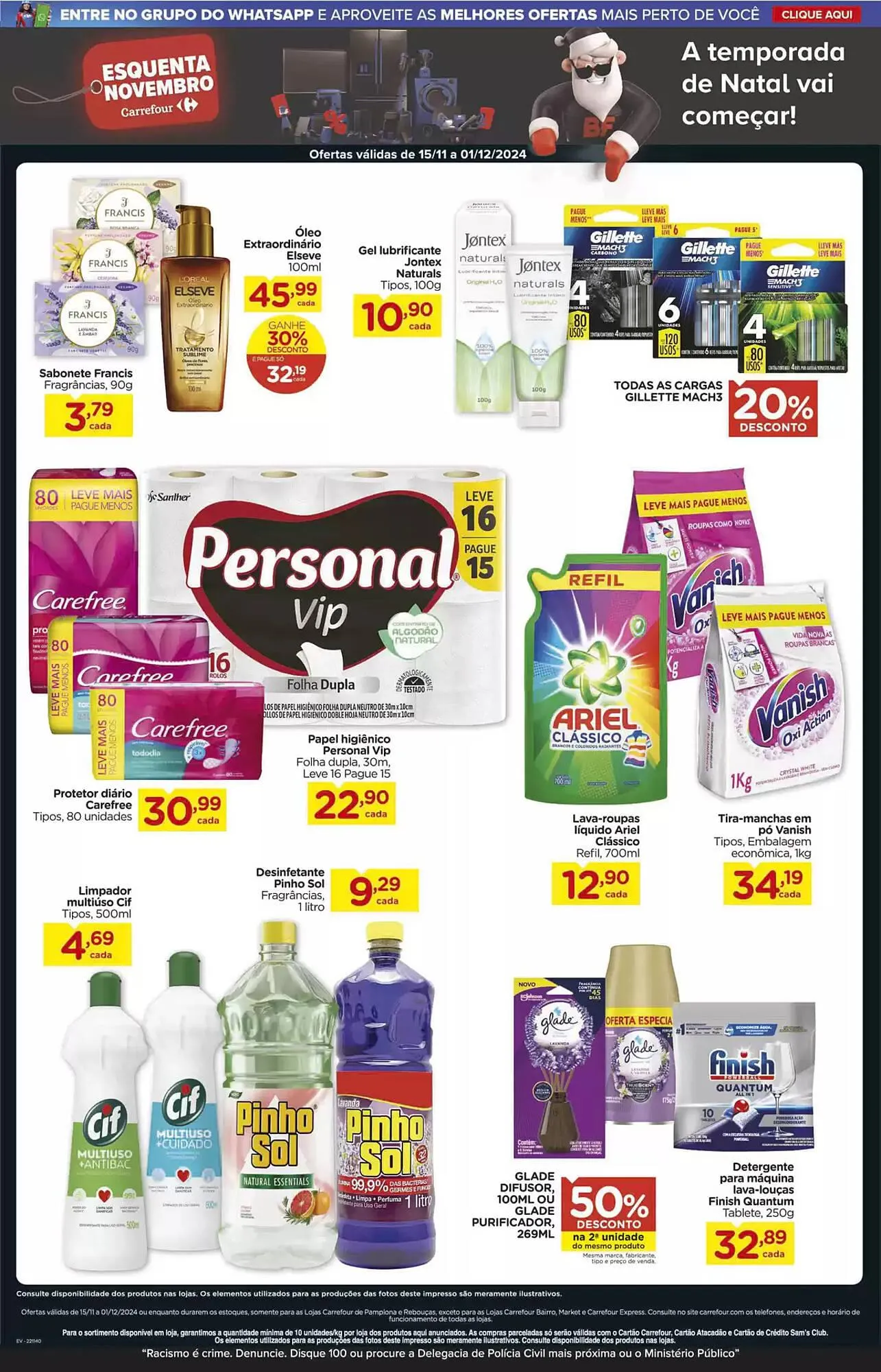 Encarte de Catálogo Carrefour 15 de novembro até 1 de dezembro 2024 - Pagina 3