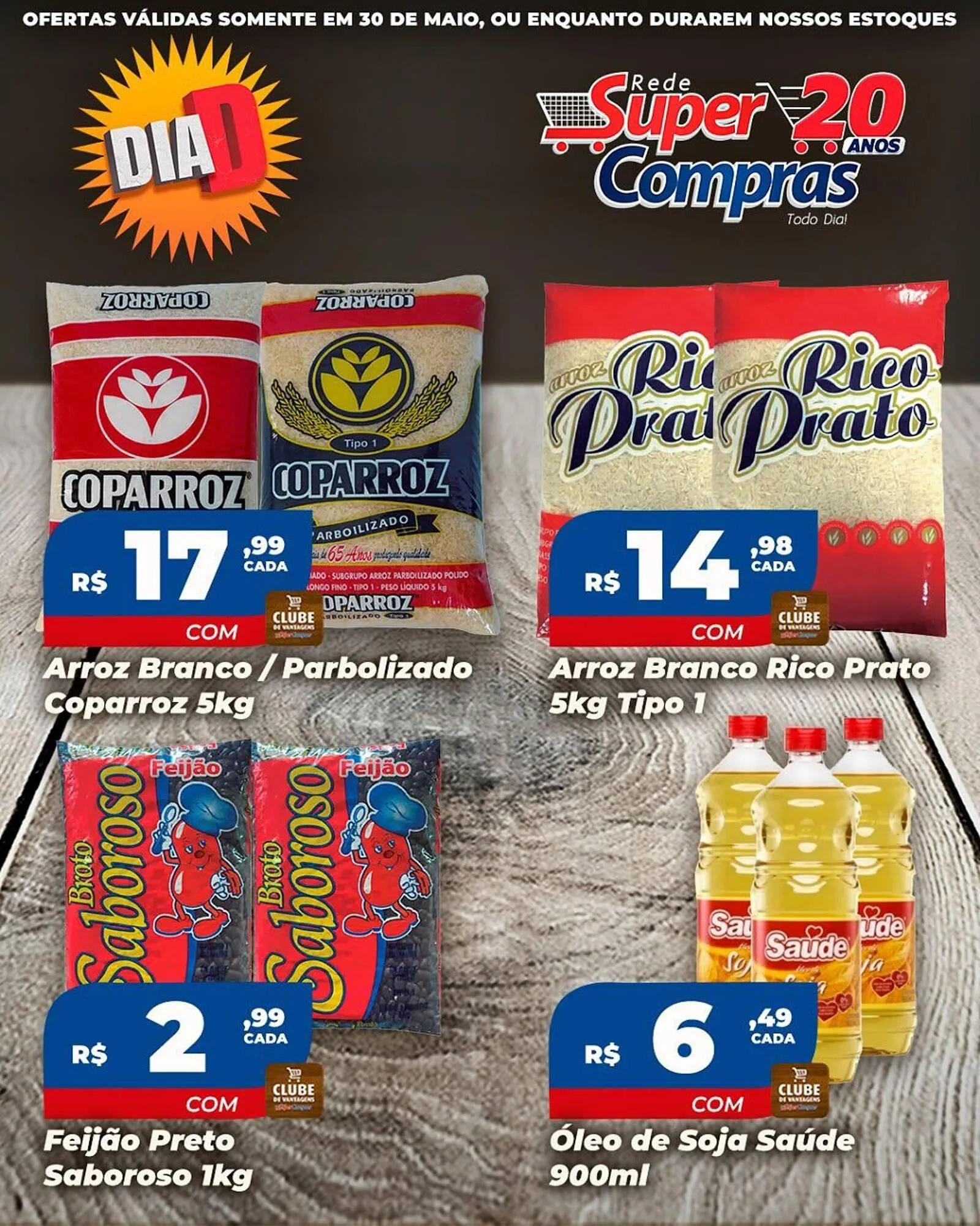 Encarte de Catálogo Rede Super Compras 29 de maio até 30 de maio 2025 - Pagina 1