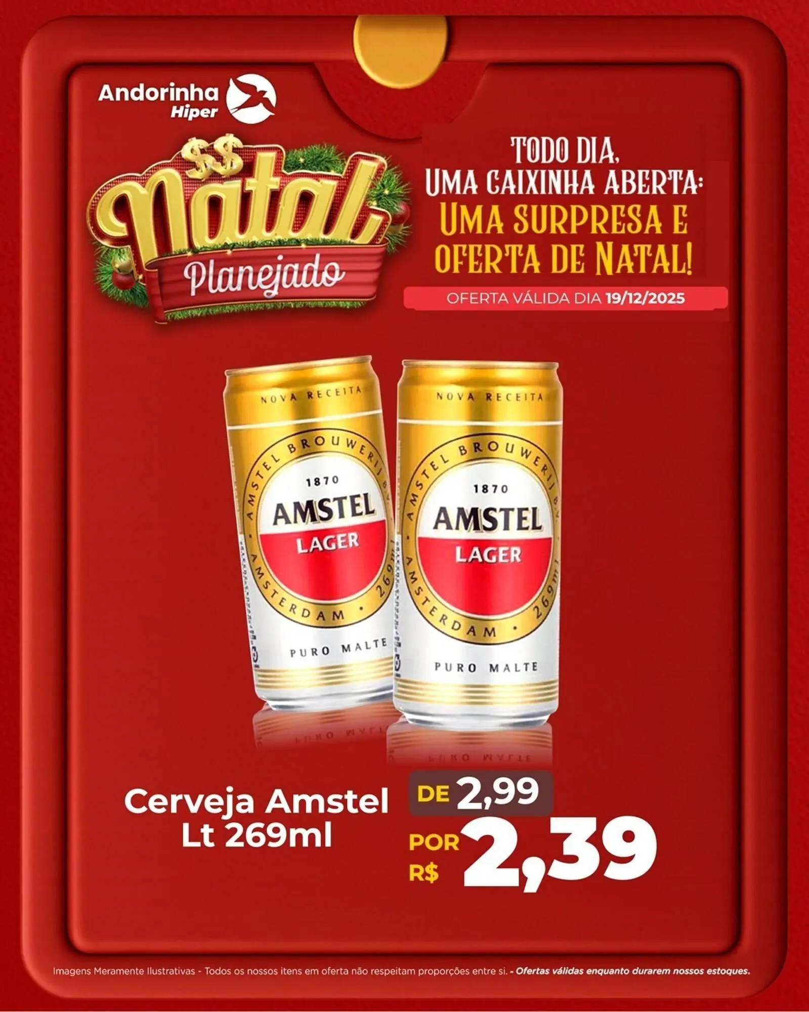 Encarte de Folheto Andorinha Hipermercado 19 de dezembro até 19 de dezembro 2025 - Pagina 1