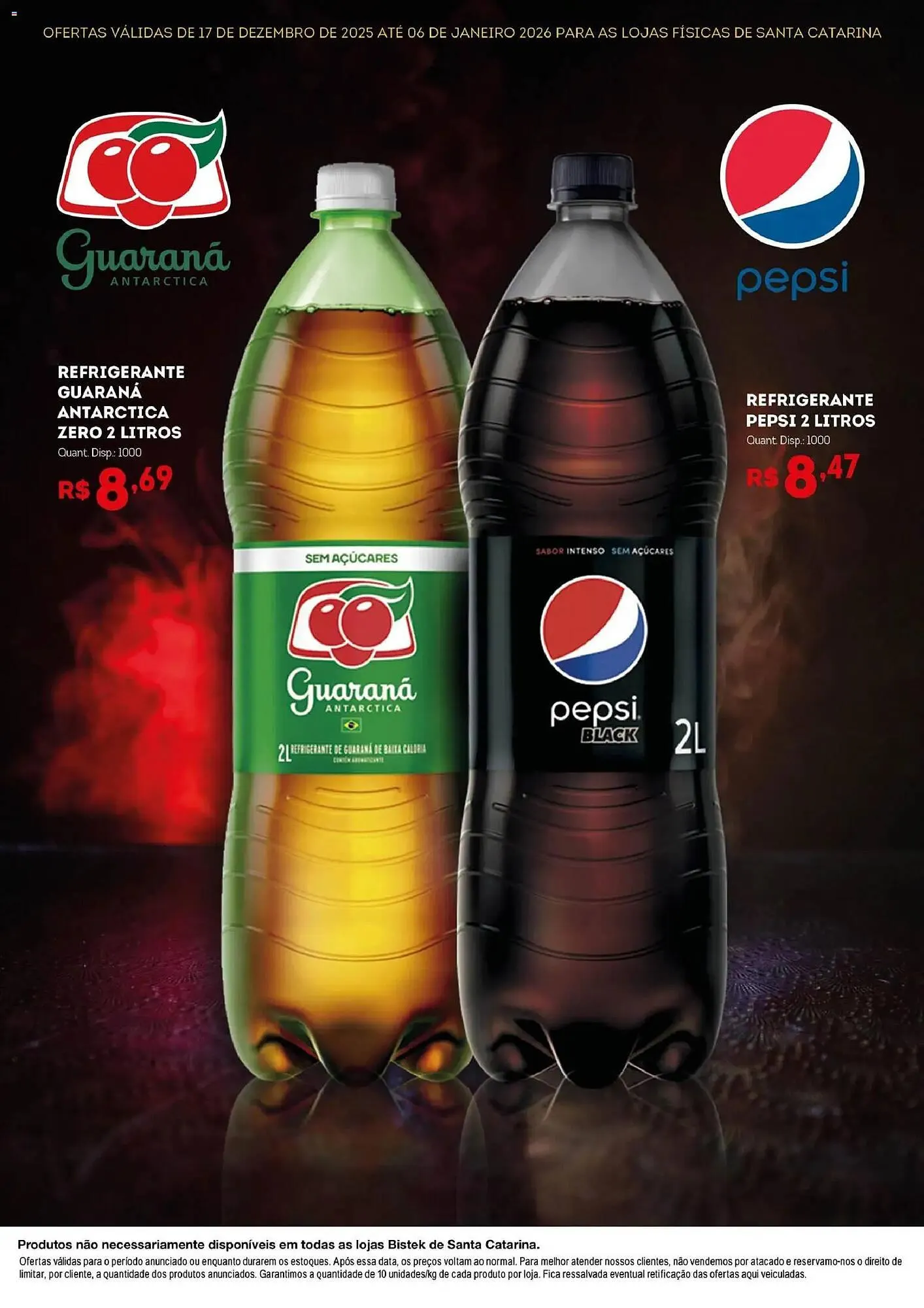 Encarte de Encarte Bistek Supermercados 17 de dezembro até 6 de janeiro 2026 - Pagina 2