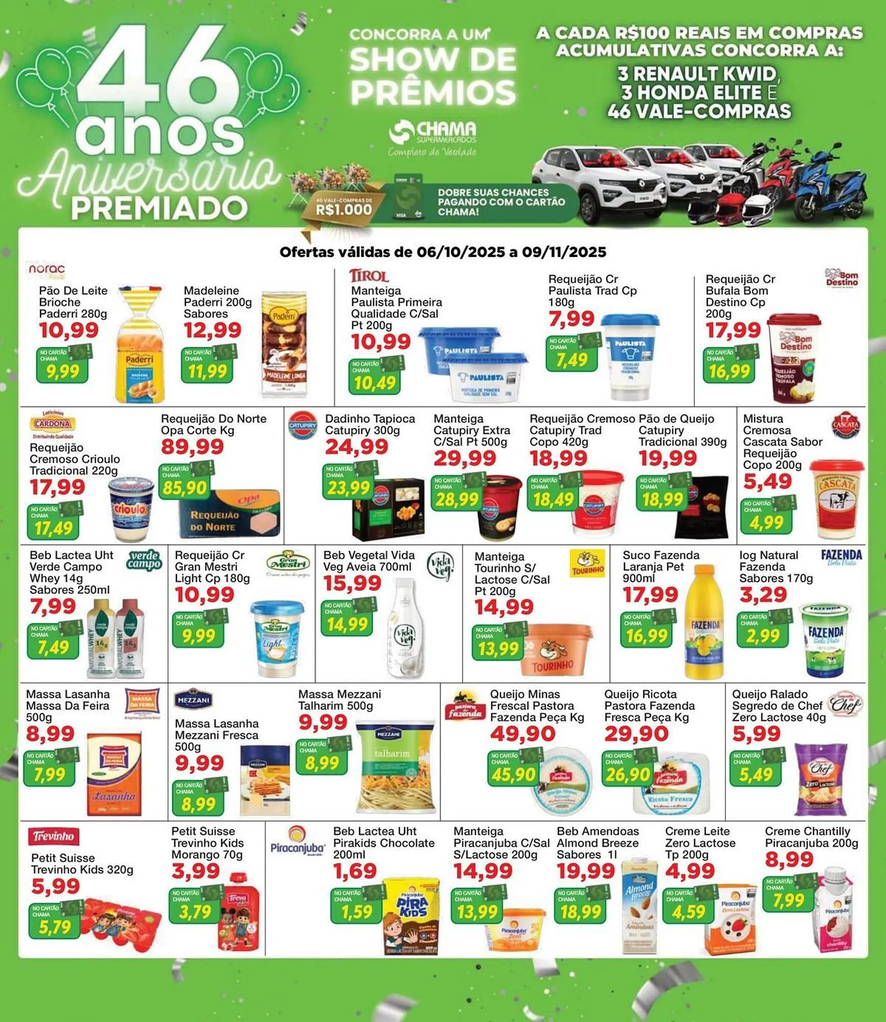 Encarte de Catálogo Chama Supermercados 6 de outubro até 9 de novembro 2025 - Pagina 10