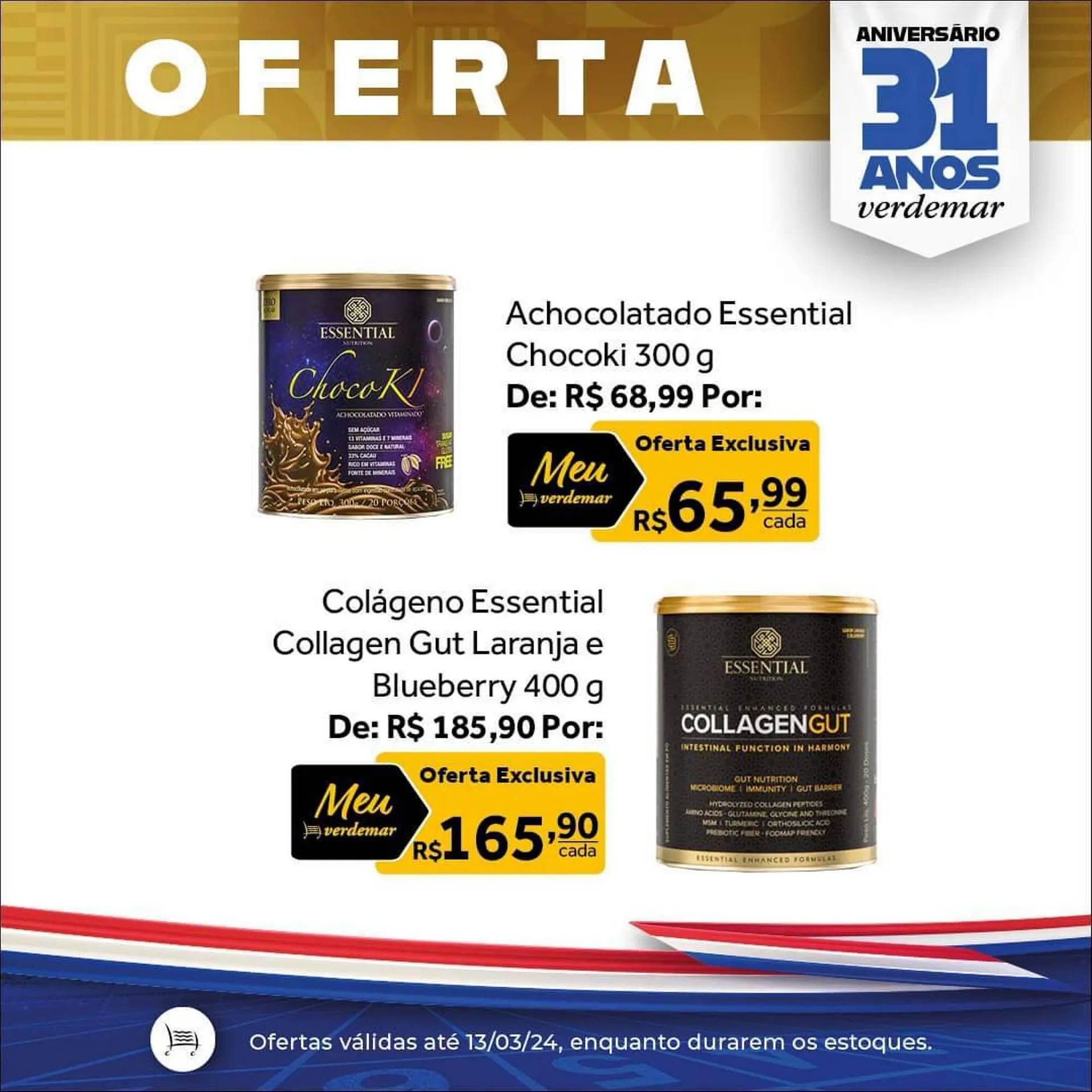 Encarte de Catálogo Verdemar Supermercado 14 de março até 31 de março 2024 - Pagina 