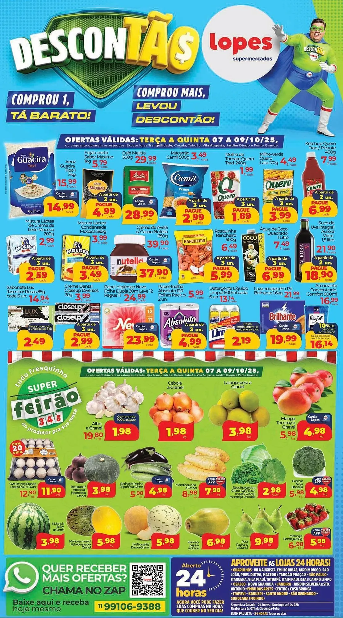 Folheto Lopes Supermercados - 1