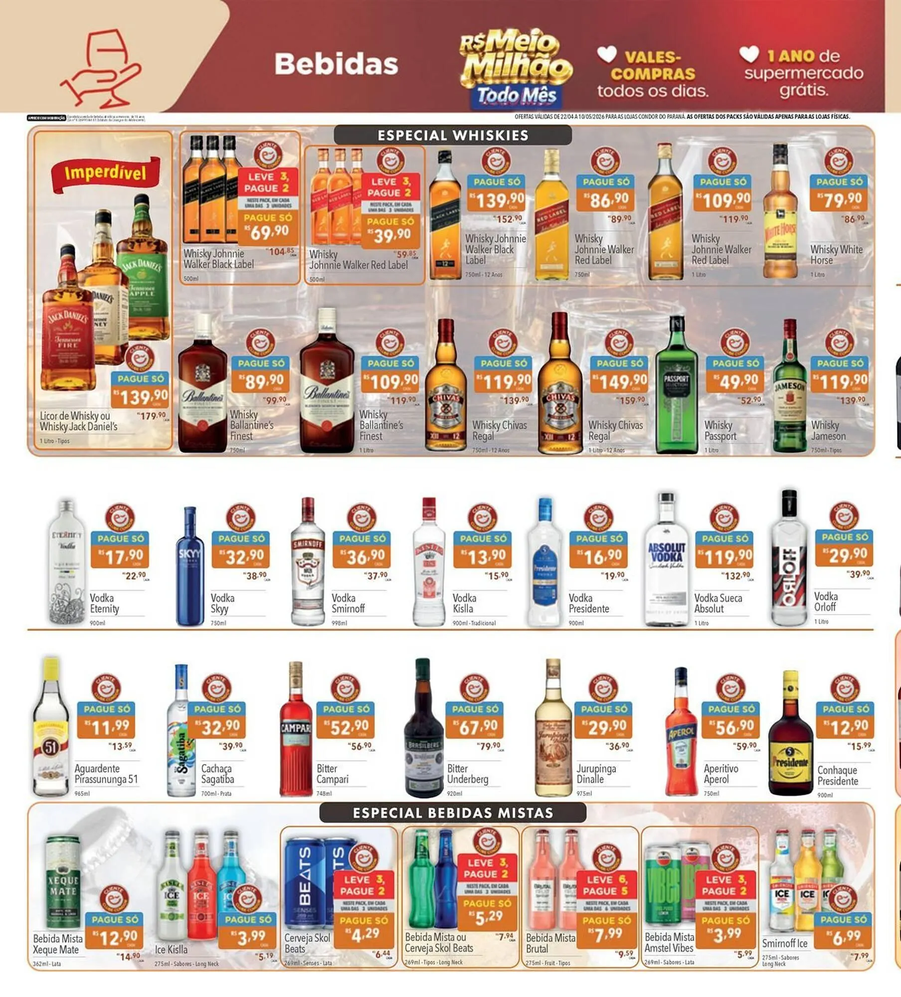 Encarte de Catálogo Supermercados Condor 22 de abril até 10 de maio 2026 - Pagina 18