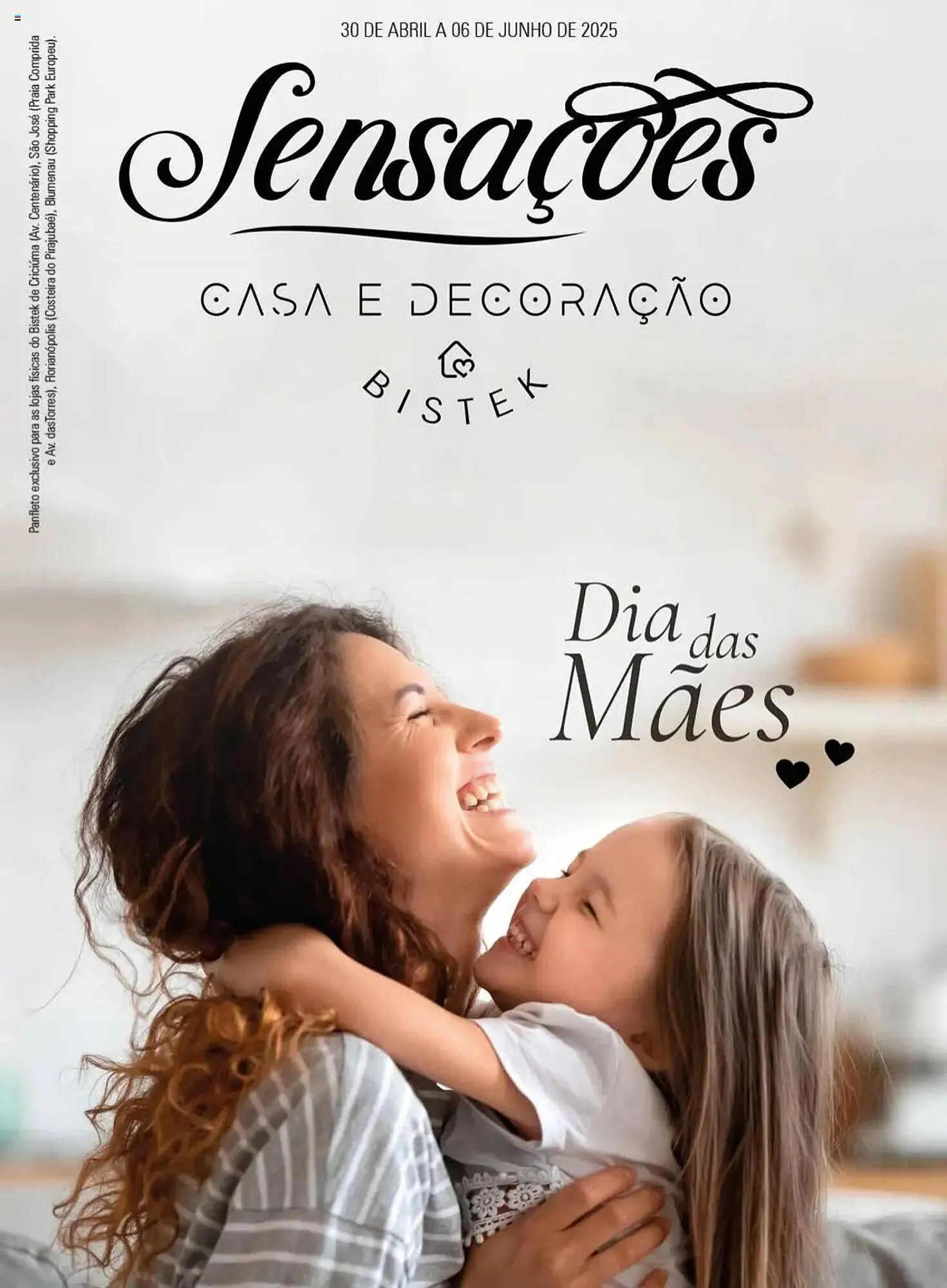 Encarte de Catálogo Bistek Supermercados 30 de abril até 6 de junho 2025 - Pagina 1