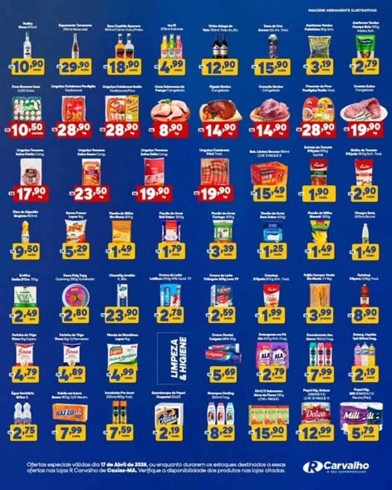Encarte de Catálogo Carvalho Supermercado 17 de abril até 17 de abril 2026 - Pagina 2