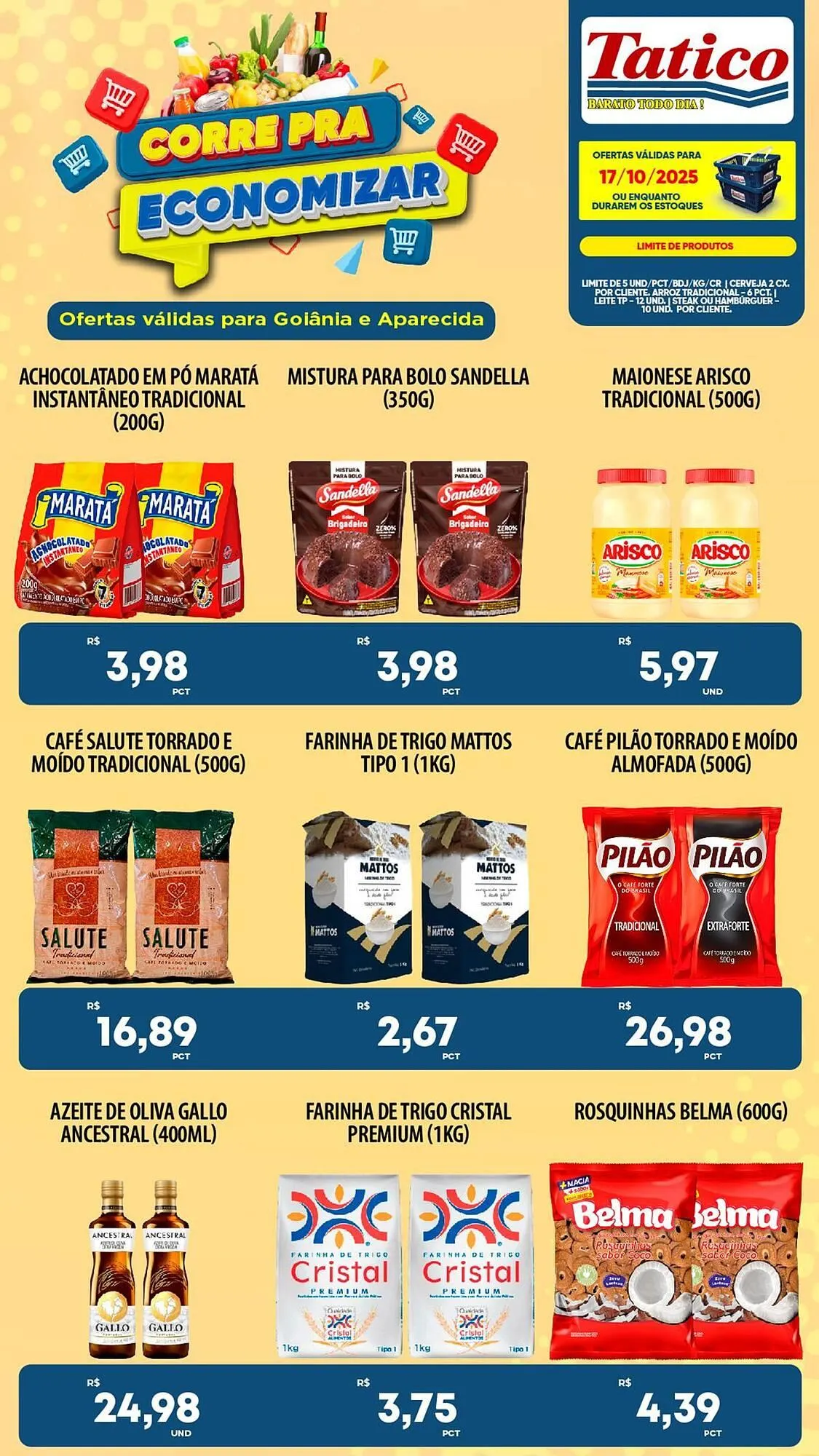 Encarte de Tabloide Tatico 17 de outubro até 17 de outubro 2025 - Pagina 3