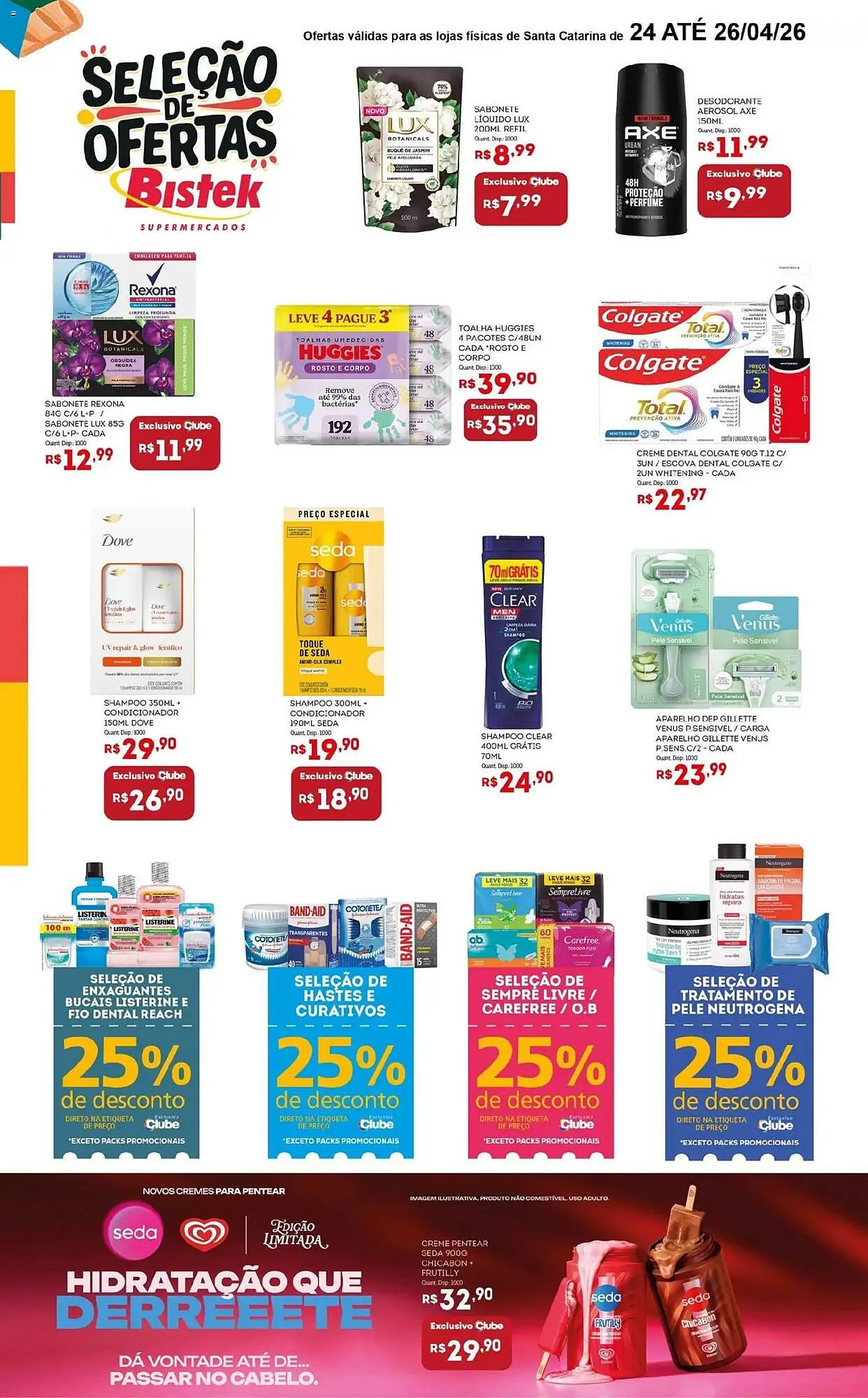 Encarte de Encarte Bistek Supermercados 24 de abril até 26 de abril 2026 - Pagina 3
