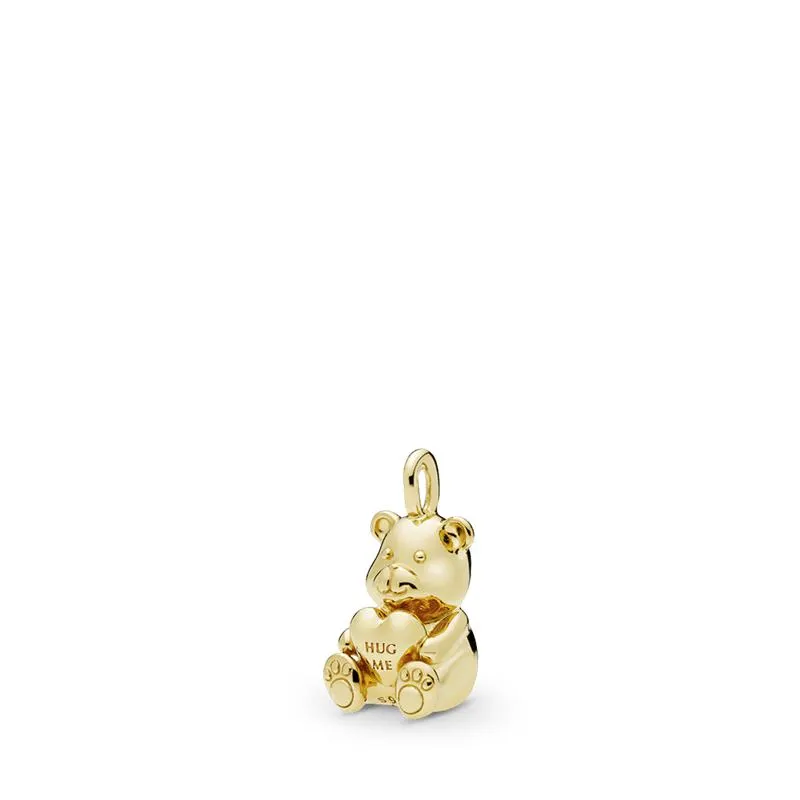 Charm Pendente Urso Theodore em Ouro 14k - hug Me (Me Abrace)