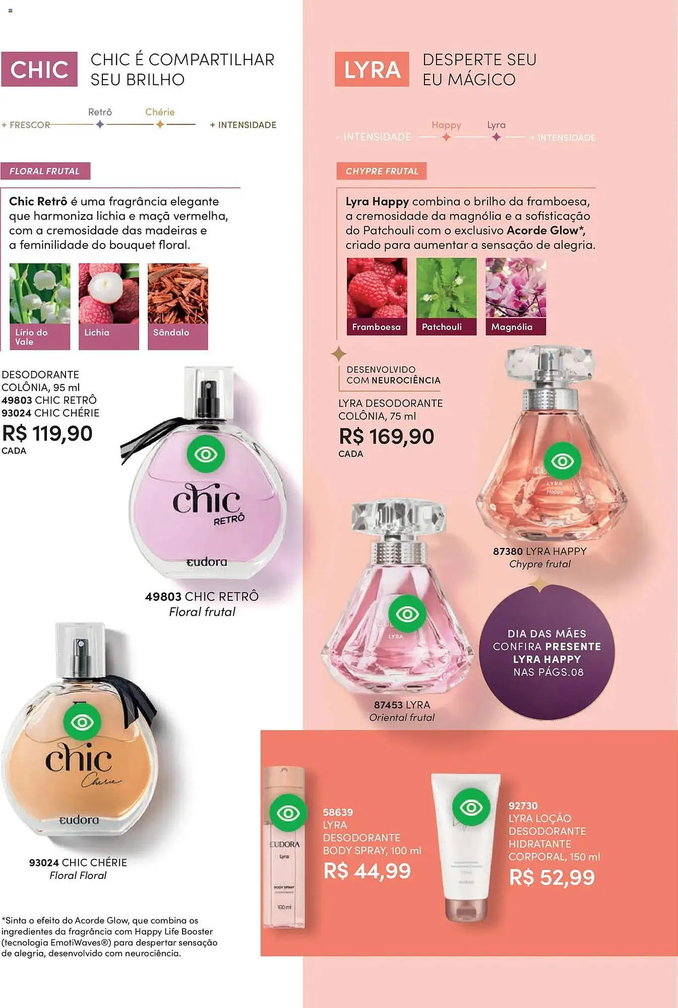 Encarte de Catálogo Eudora 11 de março até 10 de abril 2026 - Pagina 86