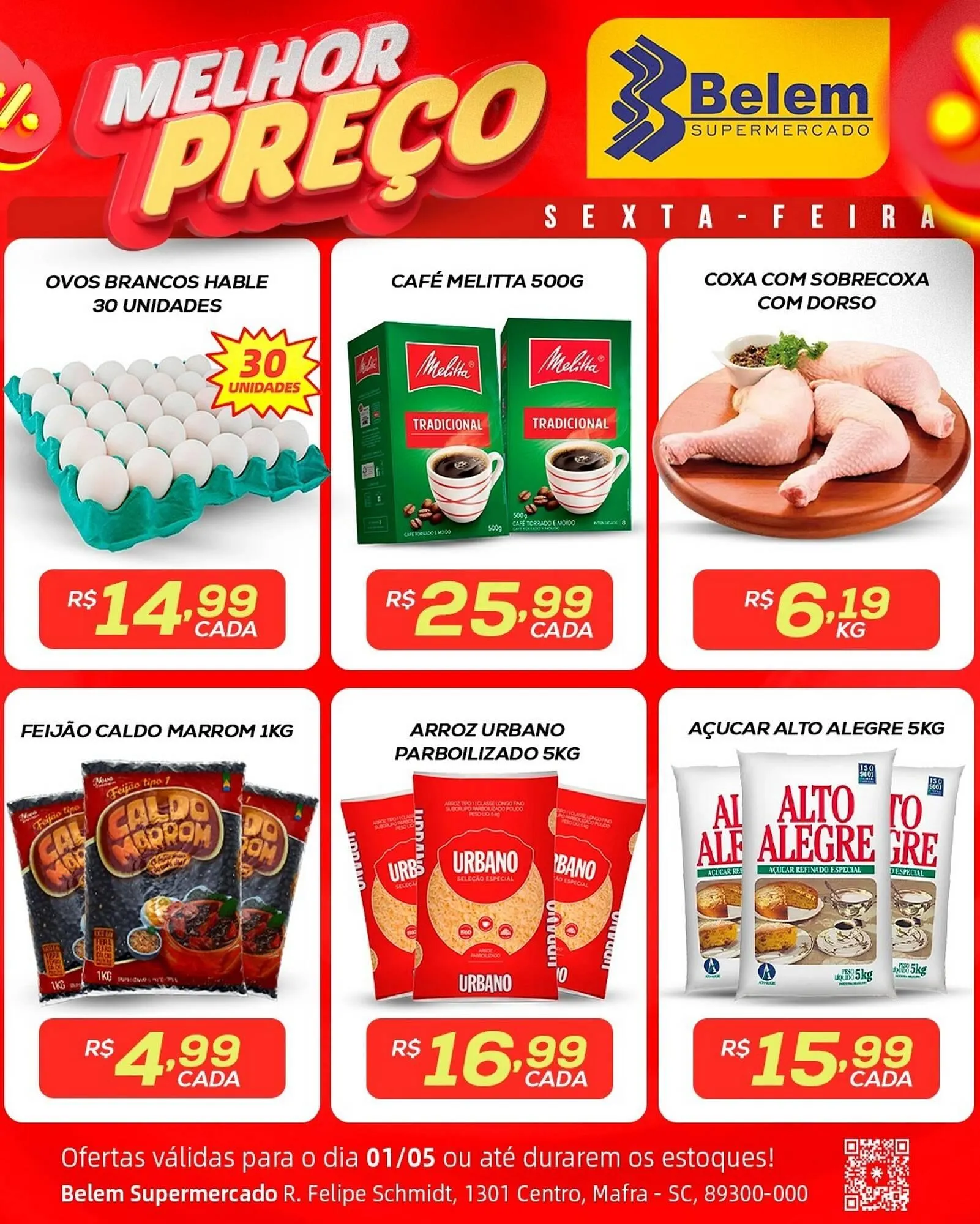 Encarte de Catálogo Belem Supermercados 1 de maio até 1 de maio 2026 - Pagina 4