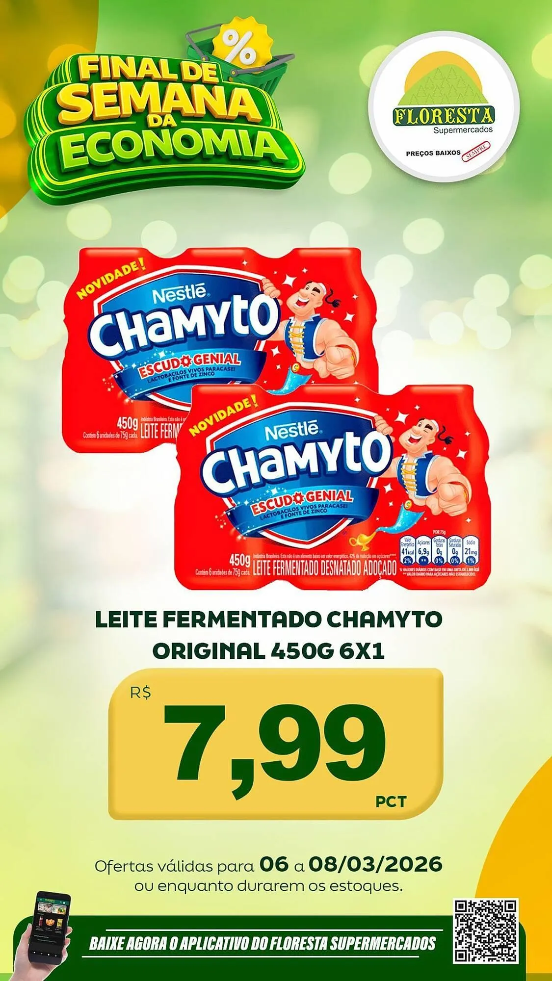 Encarte de Catálogo Floresta Supermercados 6 de março até 8 de março 2026 - Pagina 26
