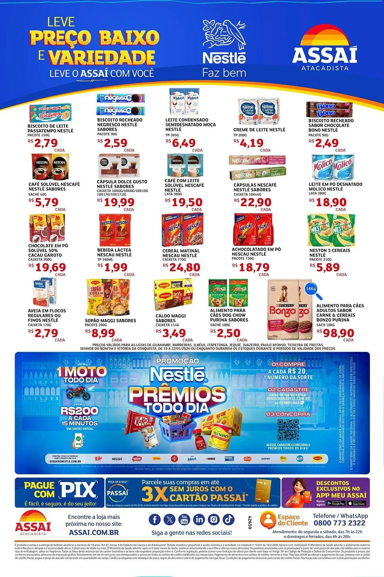 Encarte de Encarte Assaí Atacadista 19 de janeiro até 22 de janeiro 2026 - Pagina 3