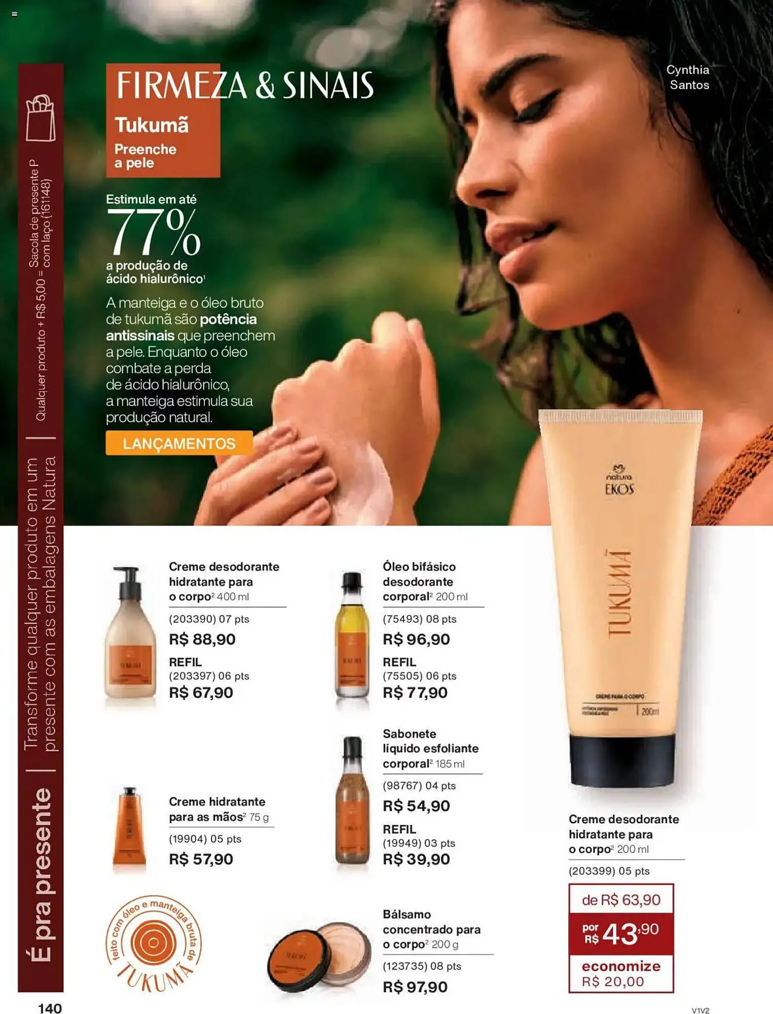 Encarte de Catálogo Natura 14 de outubro até 4 de novembro 2025 - Pagina 140