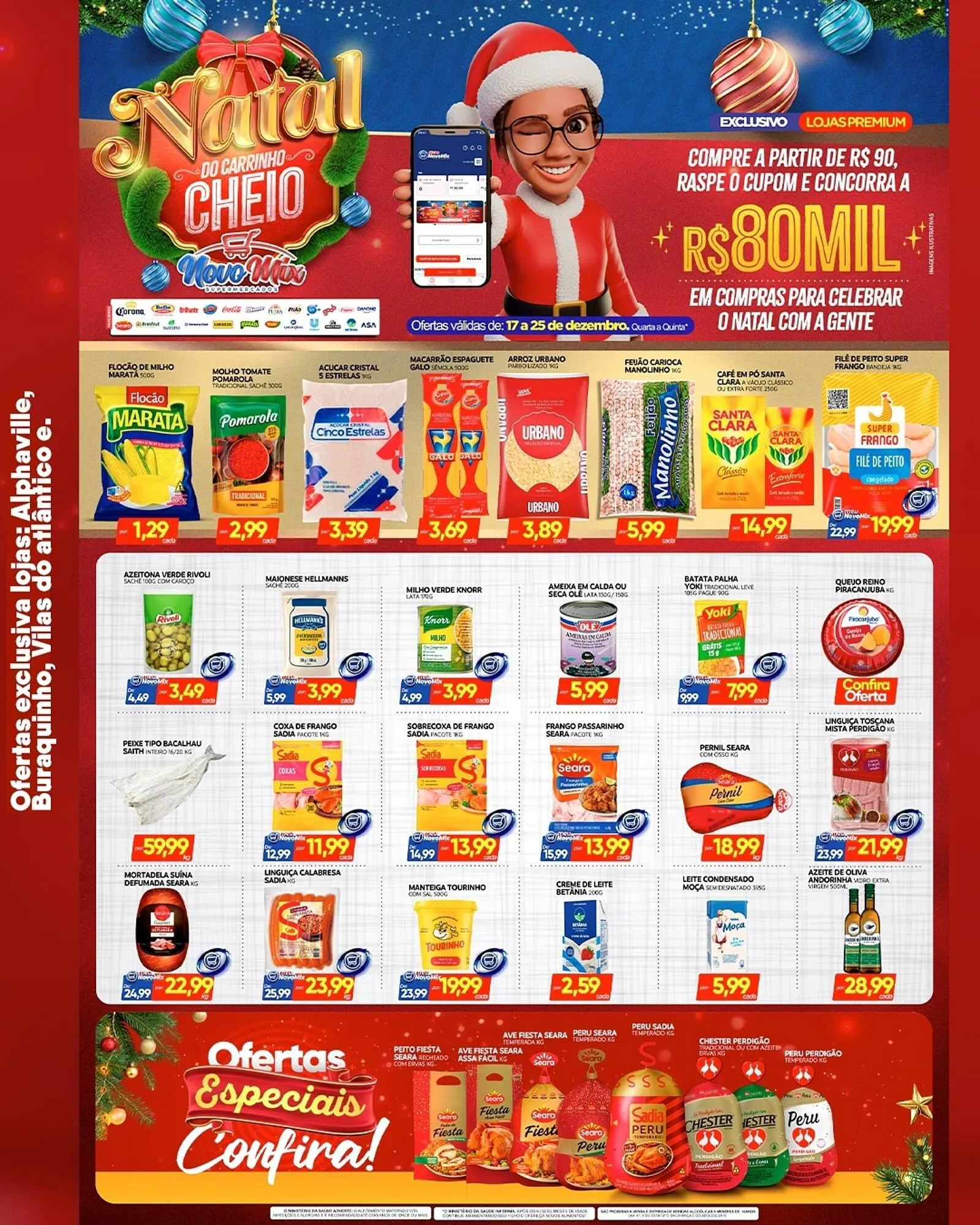 Encarte de Encarte Novo Mix 17 de dezembro até 25 de dezembro 2025 - Pagina 4