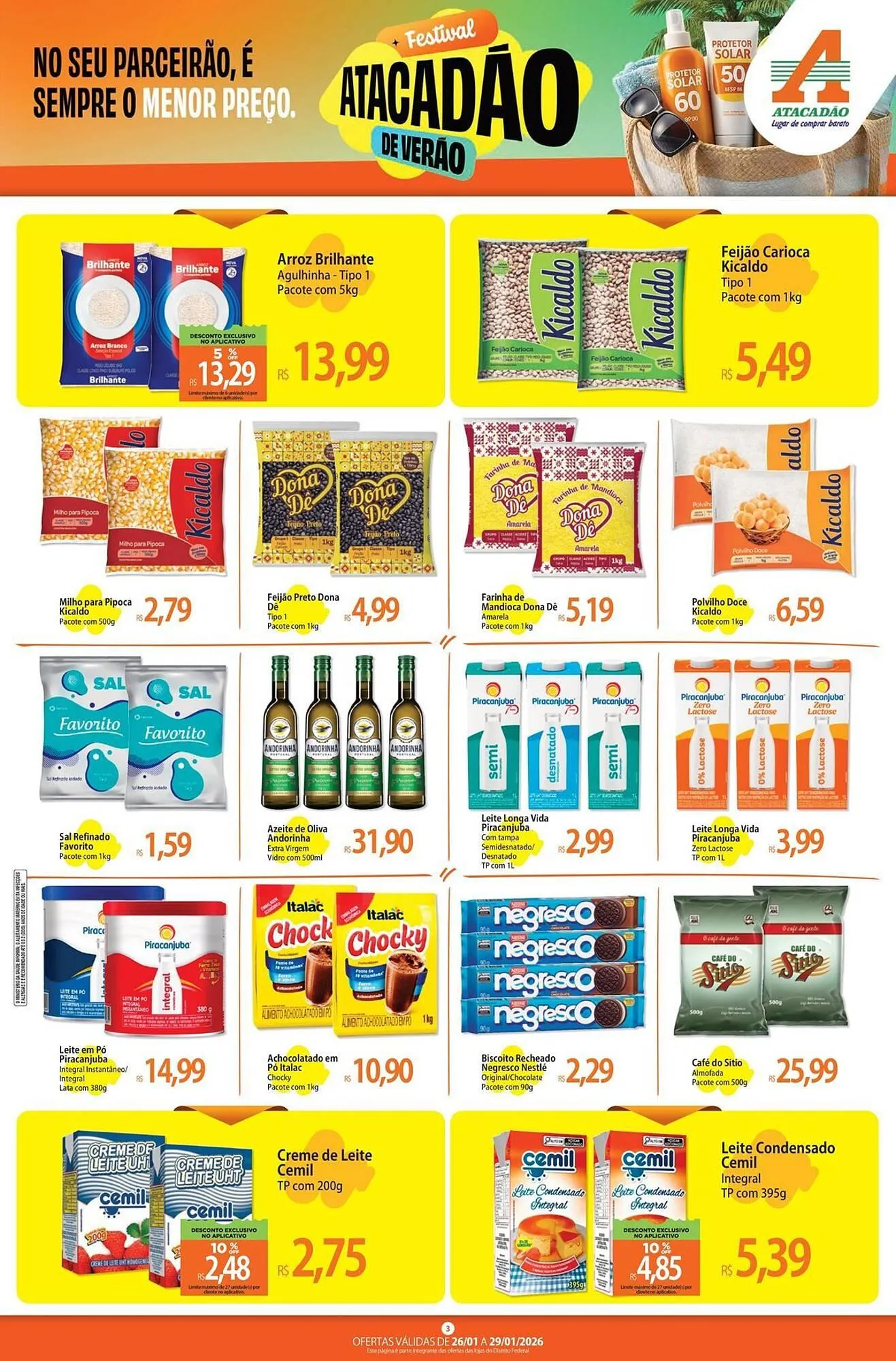 Encarte de Folheto Atacadão 26 de janeiro até 29 de janeiro 2026 - Pagina 3