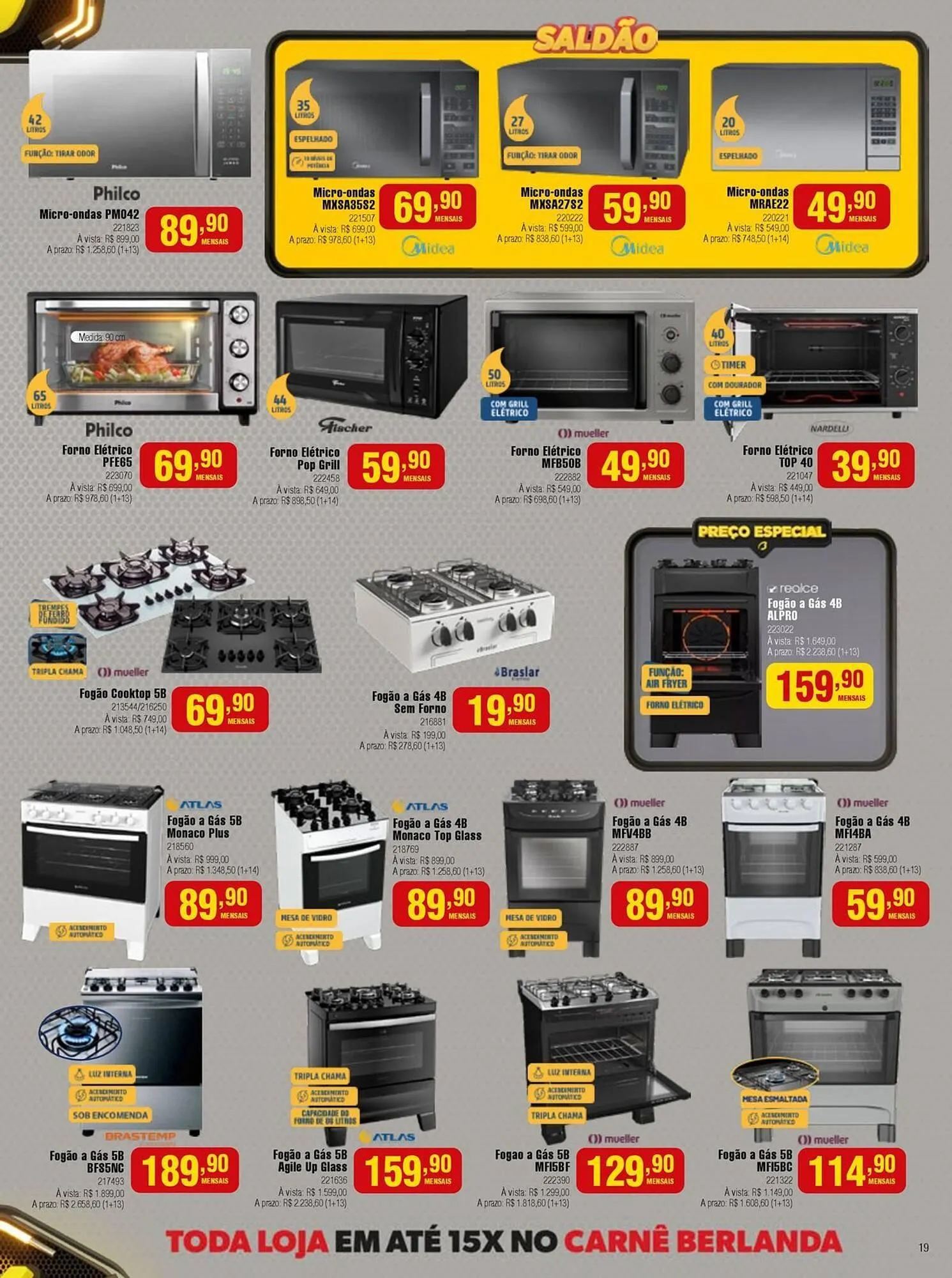 Encarte de Catálogo Berlanda 14 de novembro até 30 de novembro 2025 - Pagina 19