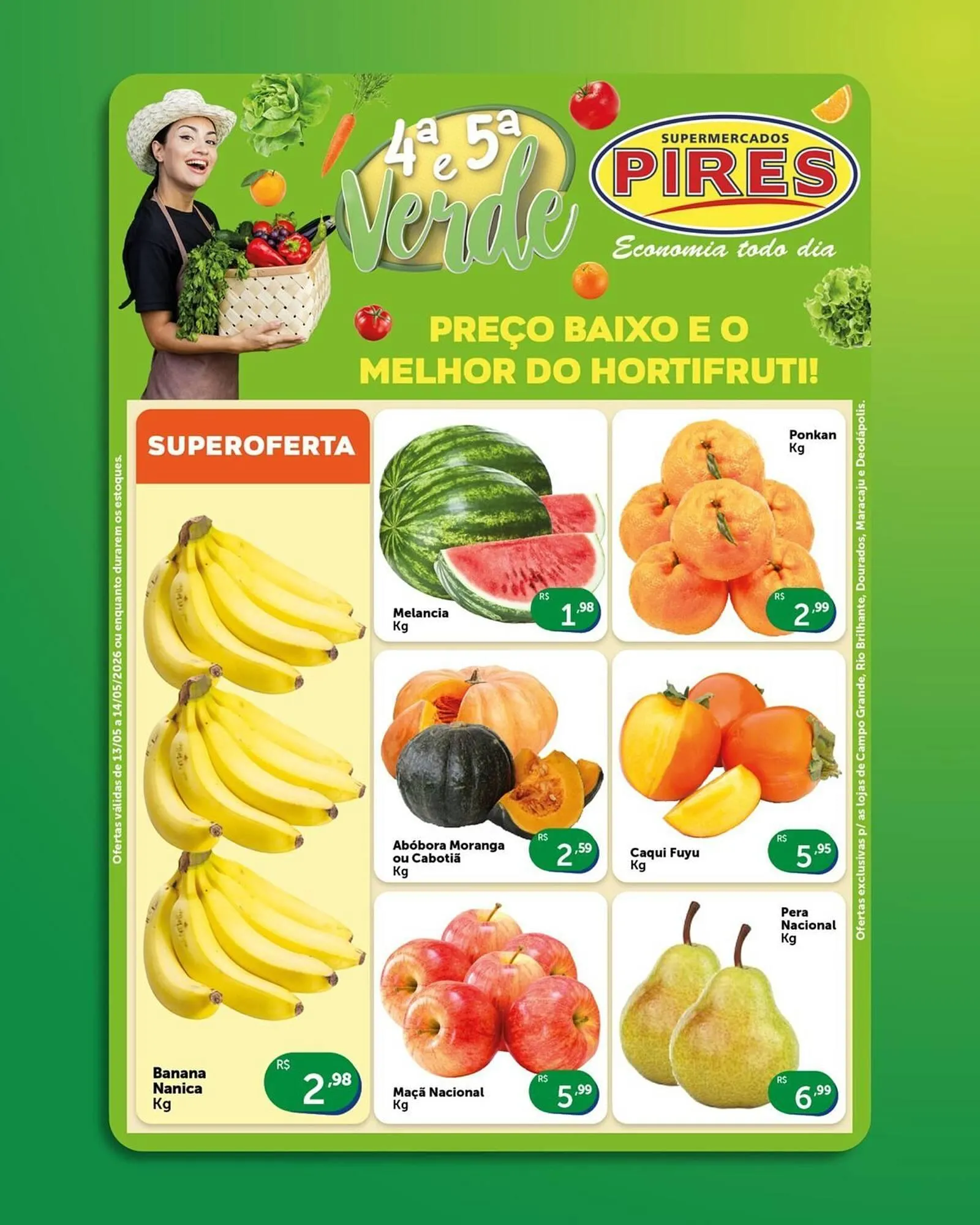 Encarte de Tabloide Pires 13 de maio até 14 de maio 2026 - Pagina 1
