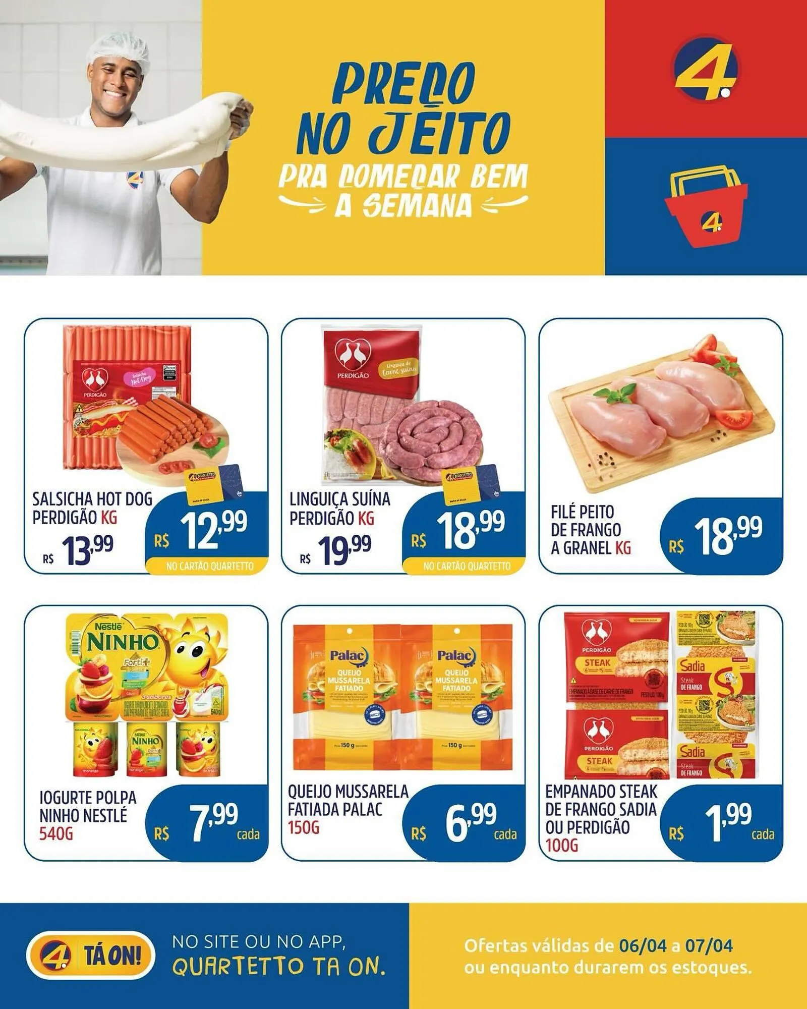 Encarte de Catálogo Quartetto Supermercados 6 de abril até 7 de abril 2026 - Pagina 5