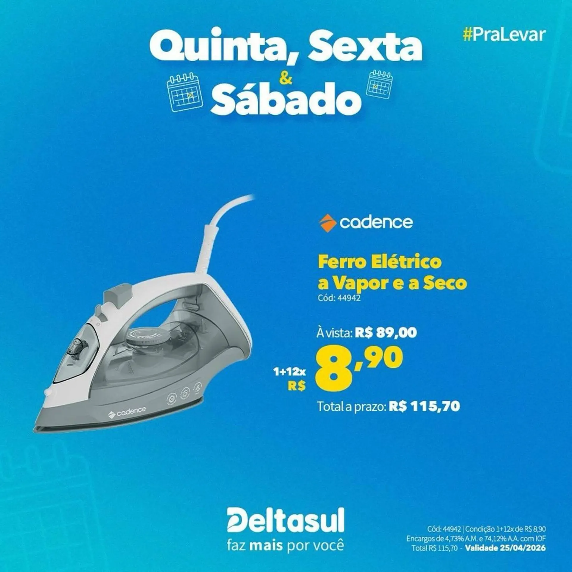 Encarte de Folheto Deltasul 25 de abril até 25 de abril 2026 - Pagina 4