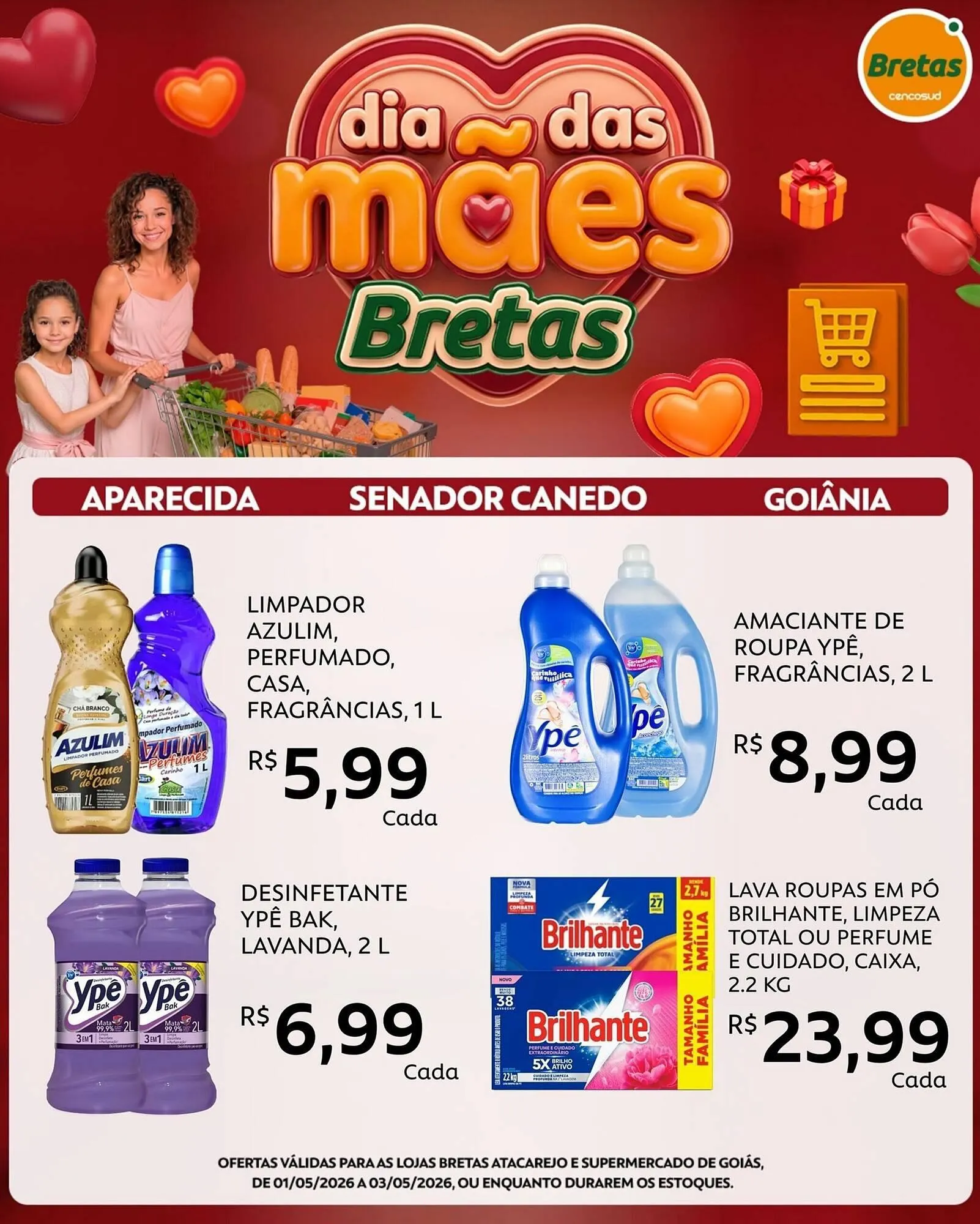 Encarte de Catálogo Supermercados Bretas 1 de maio até 3 de maio 2026 - Pagina 5