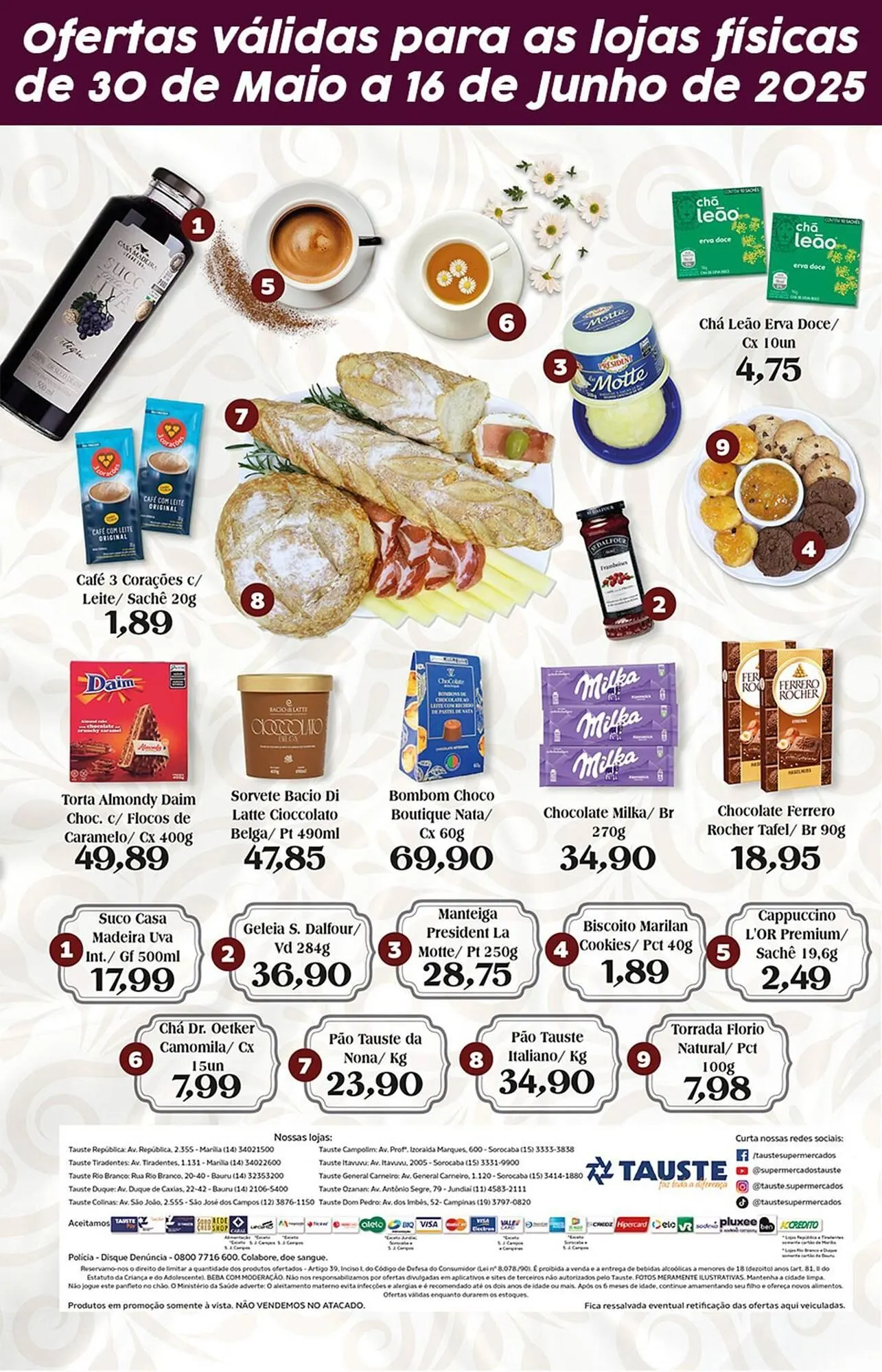 Encarte de Catálogo Supermercados Tauste 30 de maio até 16 de junho 2025 - Pagina 8