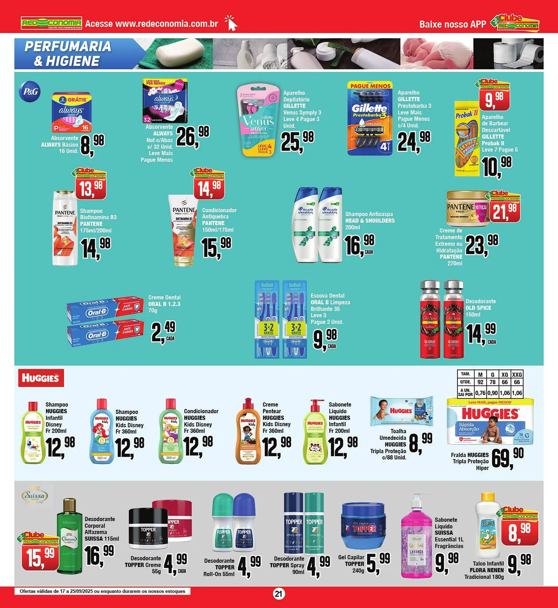 Encarte de Encarte Rede Economia 19 de setembro até 21 de setembro 2025 - Pagina 21