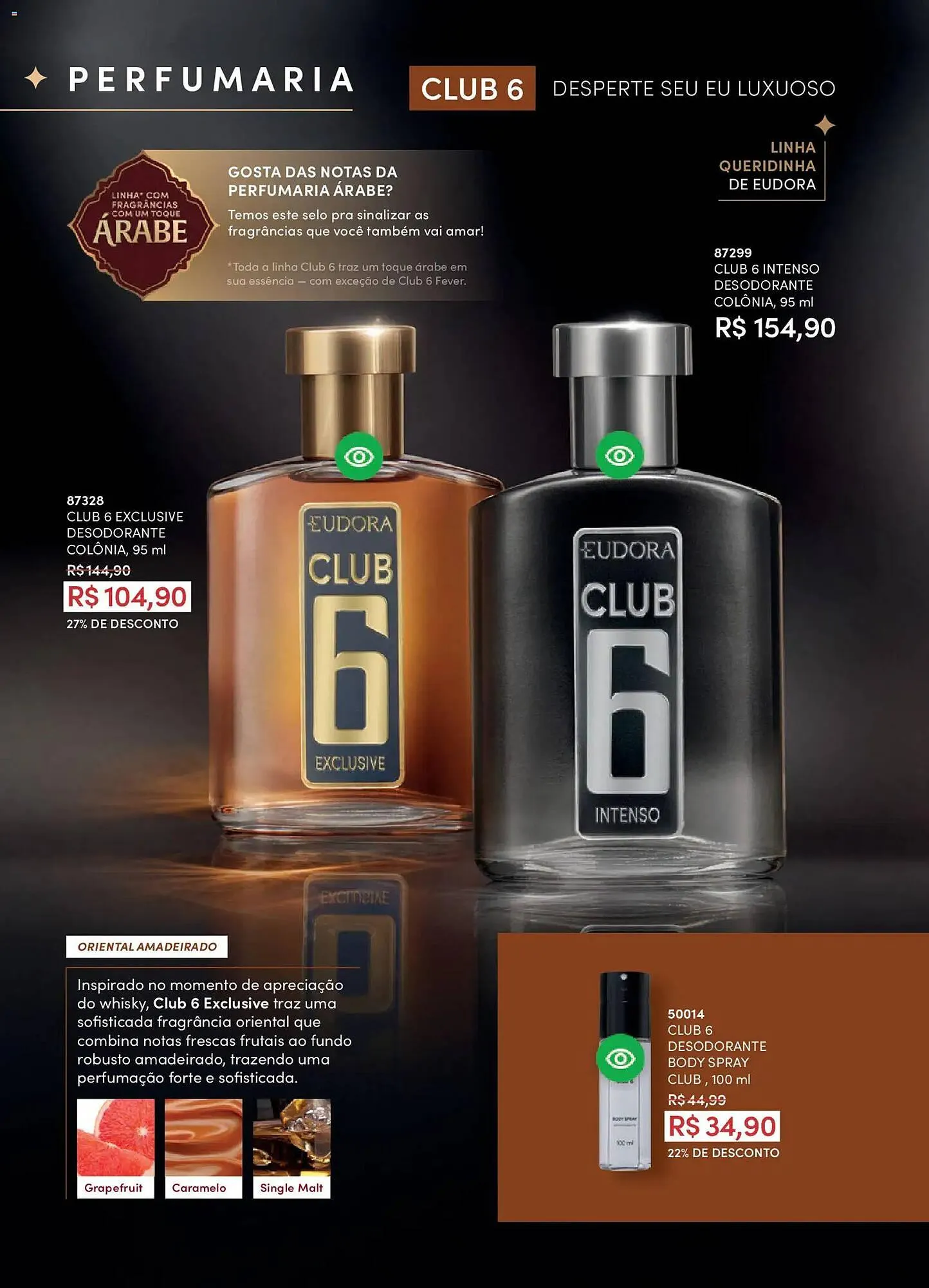 Encarte de Catálogo Eudora 17 de dezembro até 9 de janeiro 2026 - Pagina 69