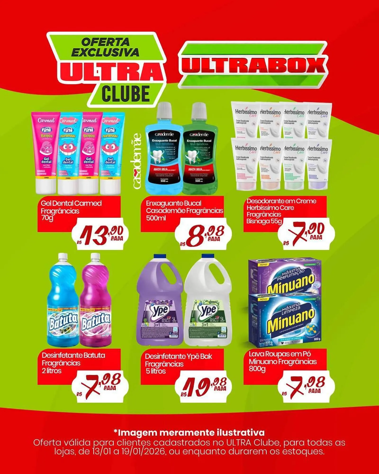 Encarte de Panfleto Ultrabox 13 de janeiro até 19 de janeiro 2026 - Pagina 1