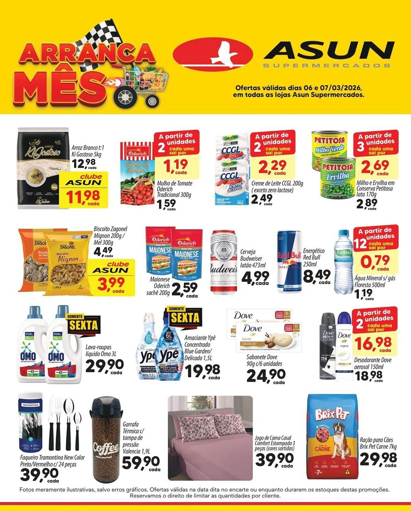 Encarte de Encarte Asun 6 de março até 7 de março 2026 - Pagina 1